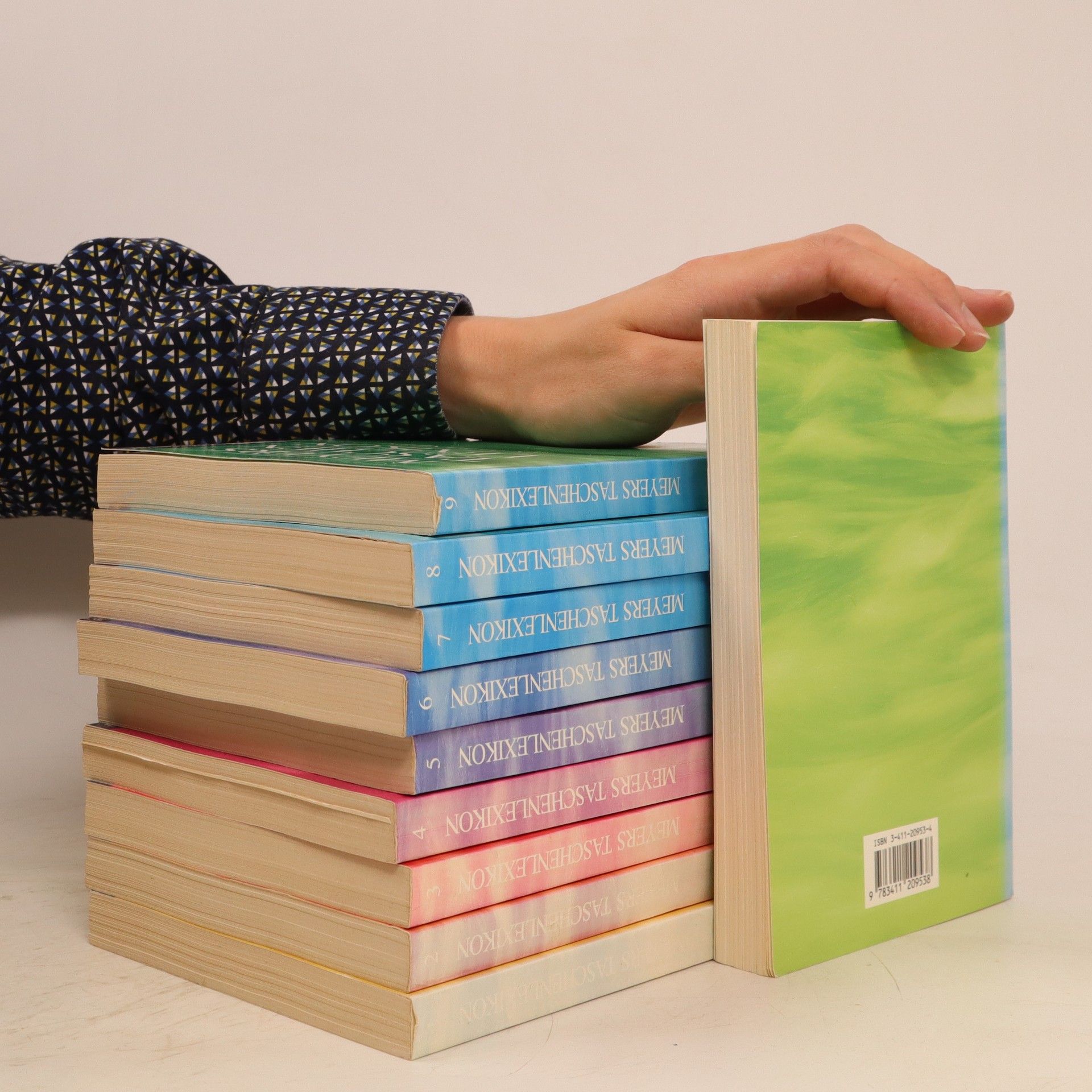 AA.VV. Meyers Taschen-Lexikon in 10 Bänden. Komplet (1. - 10. díl, 10 svazků)