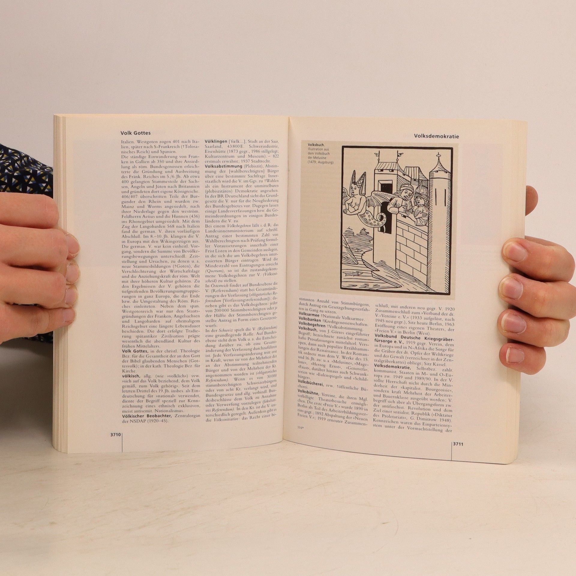 AA.VV. Meyers Taschen-Lexikon in 10 Bänden. Komplet (1. - 10. díl, 10 svazků)