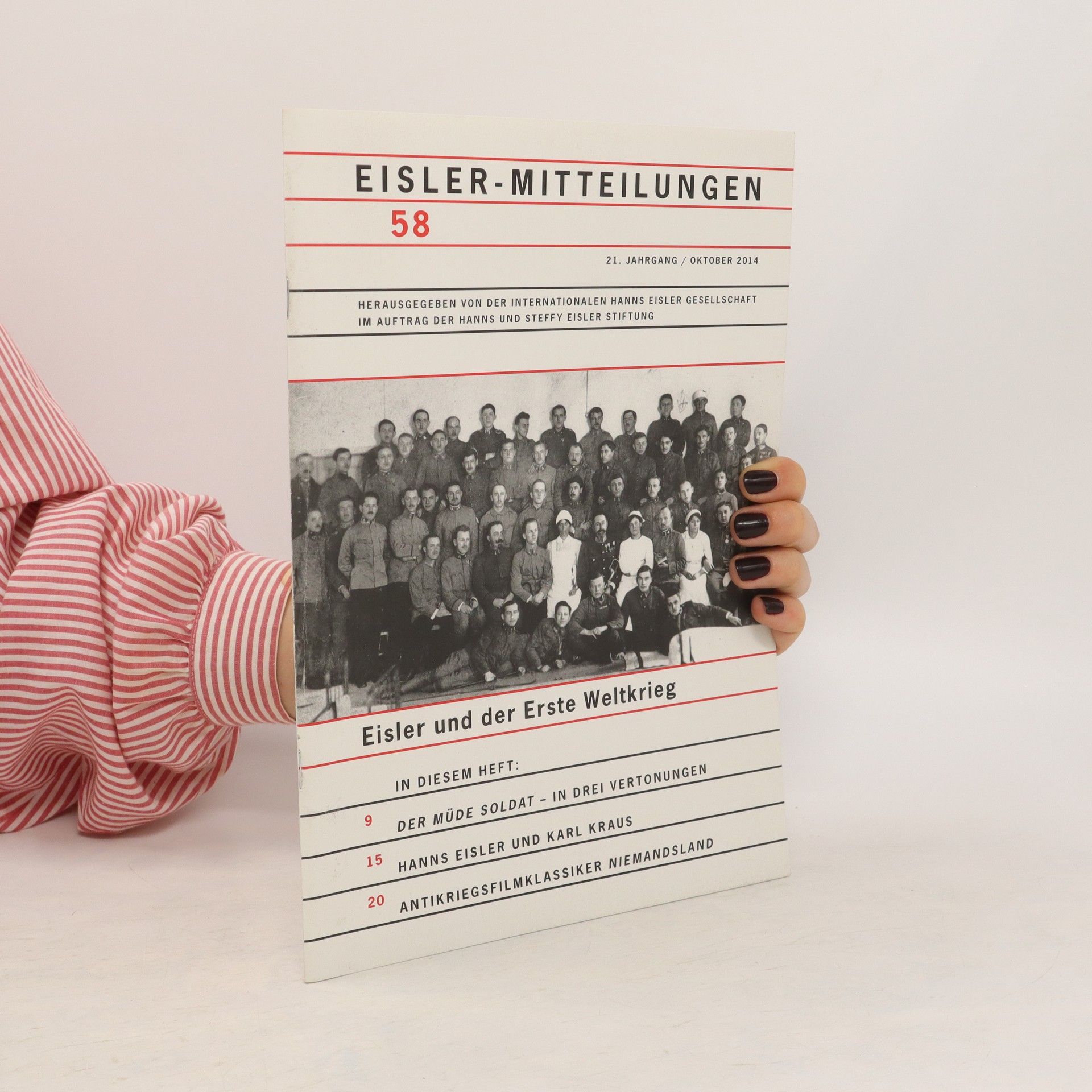 Autorenkollektiv Eisler-Mitteilungen 58 10/2014