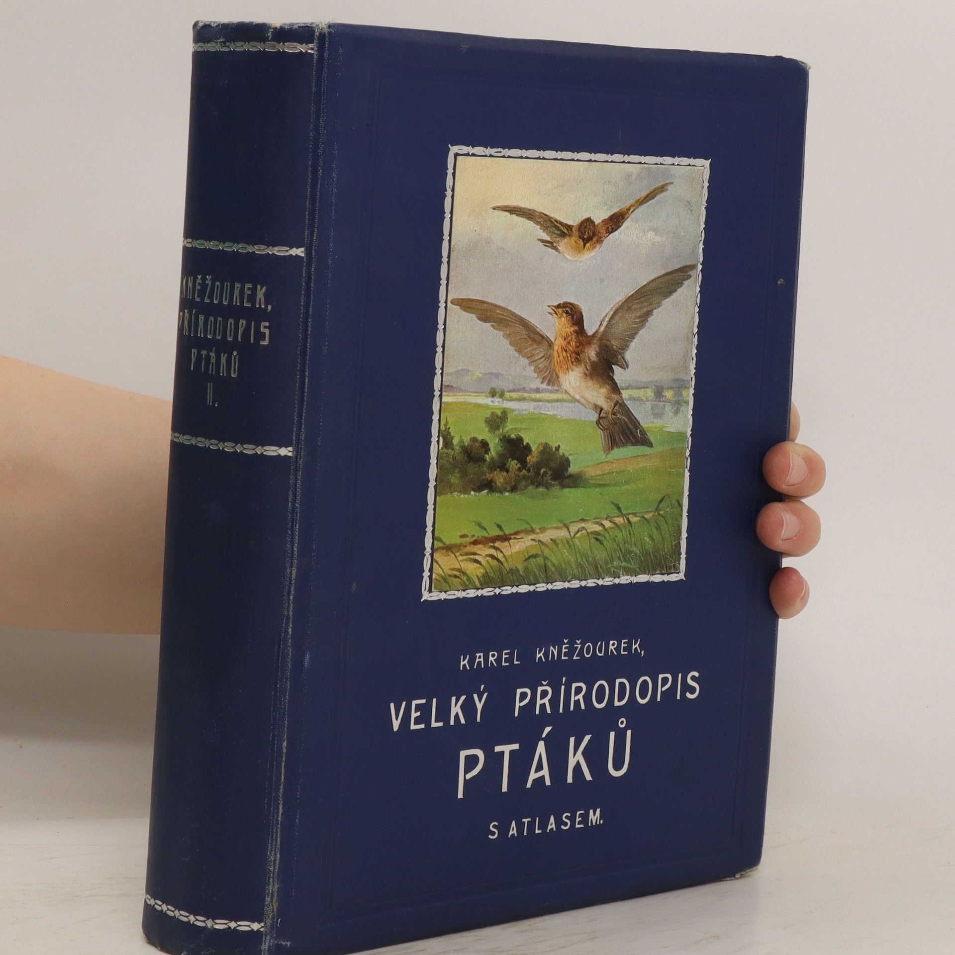 Karel Kněžourek Velký přírodopis ptáků se zvláštním zřetelem ku ptactvu zemí českých a rakouských (1. díl)