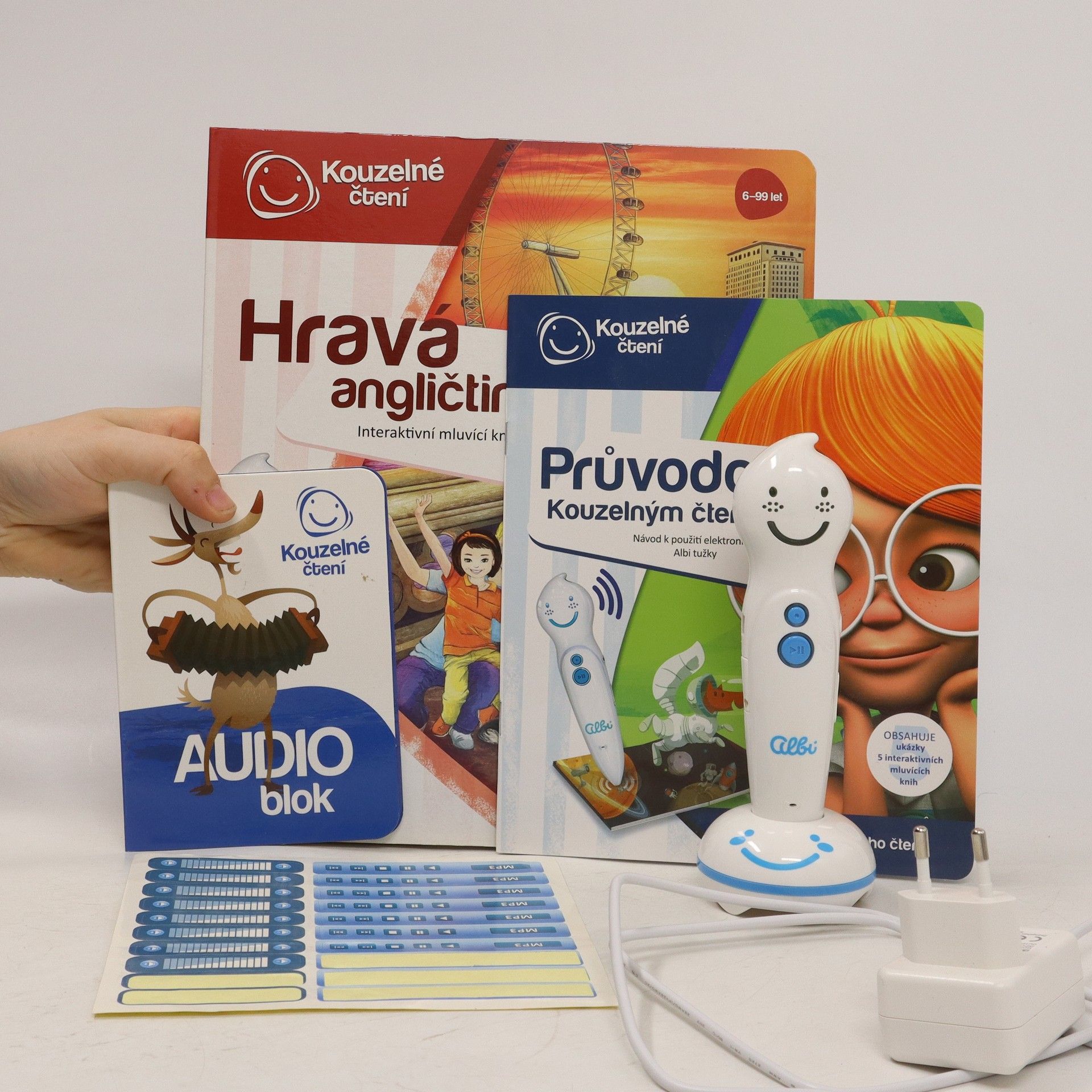 Autores varios Hravá angličtina. Elektronická Albi tužka s knihou