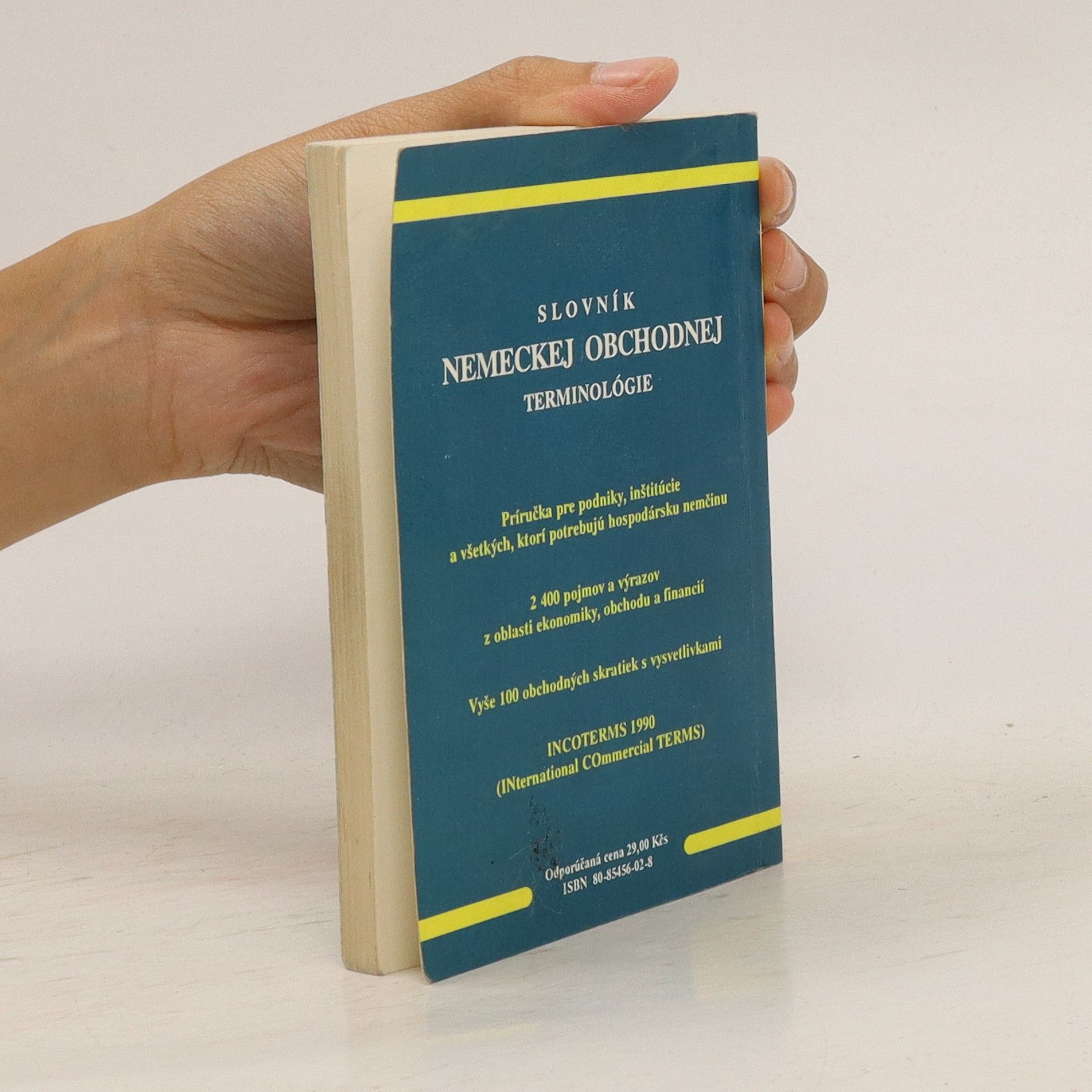 Ľudmila Velichová Slovník nemeckej obchodnej terminológie