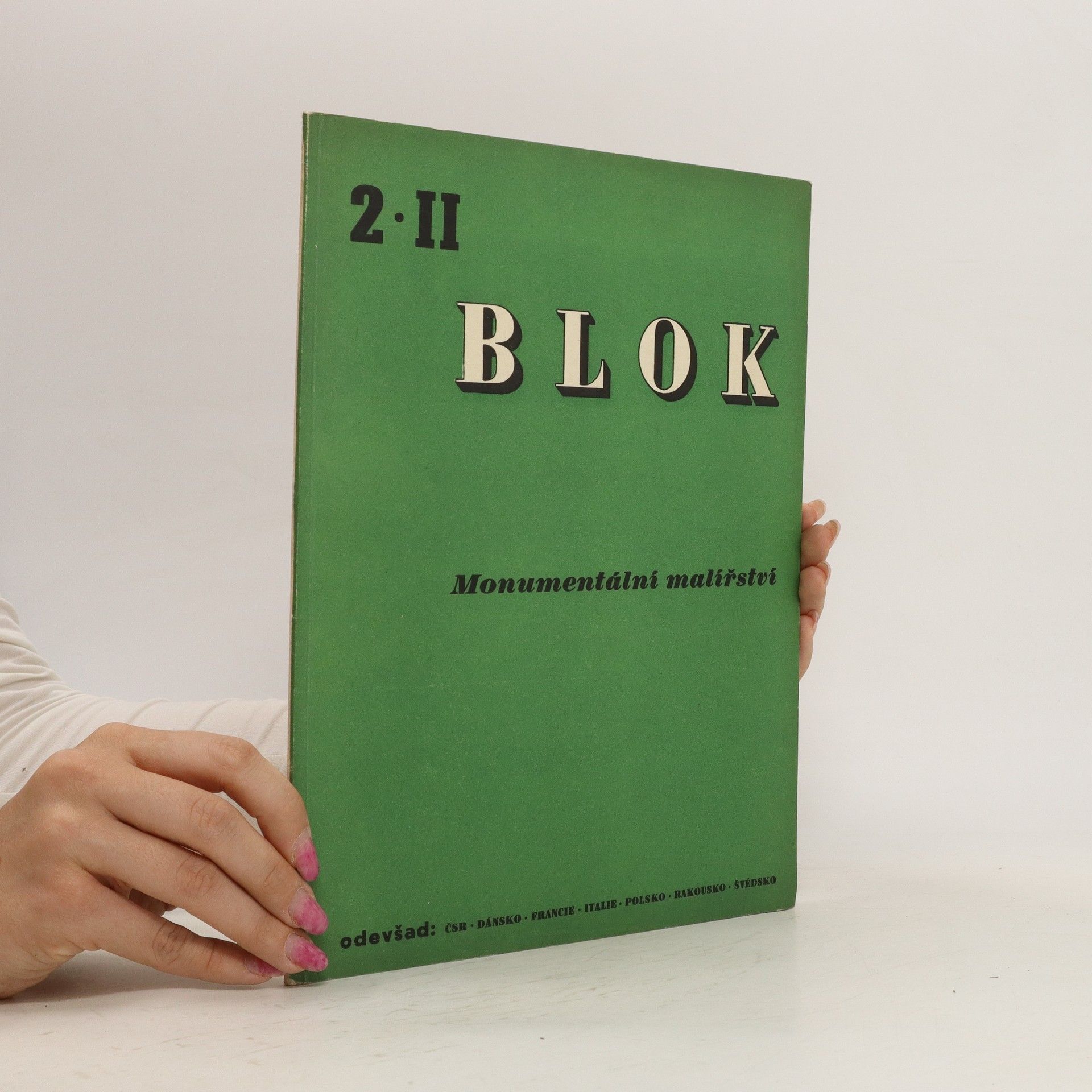 Auteurscollectief Blok ročník II. číslo 2 : Monumentální malířství