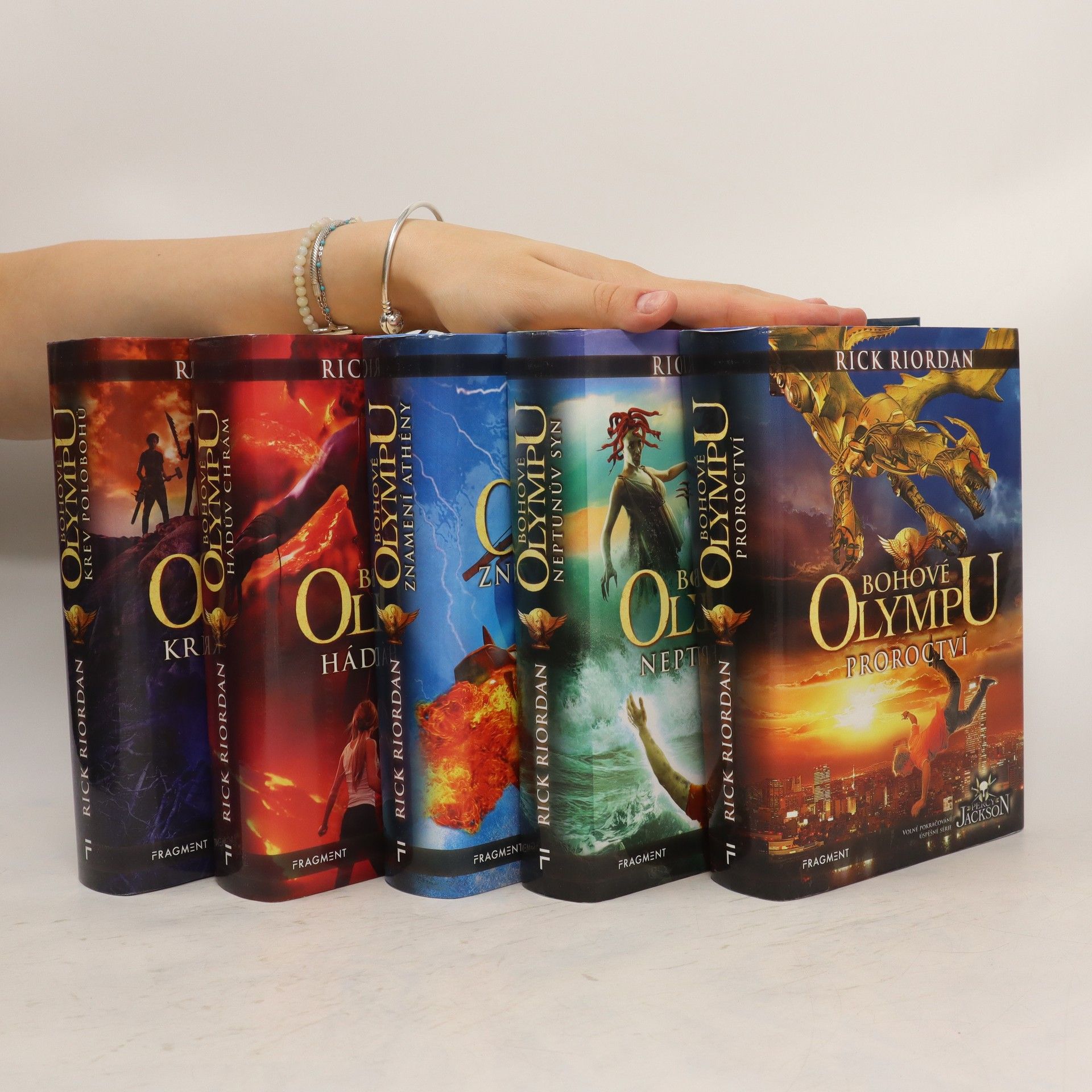 Rick Riordan Bohové Olympu 1-5