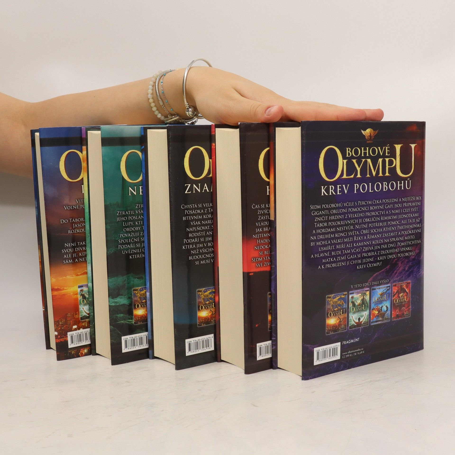 Rick Riordan Bohové Olympu 1-5