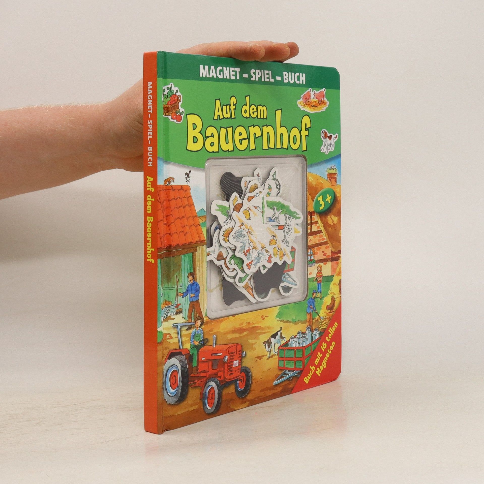 Autorenkollektiv Auf dem Bauernhof. Magnet-Spiel-Buch