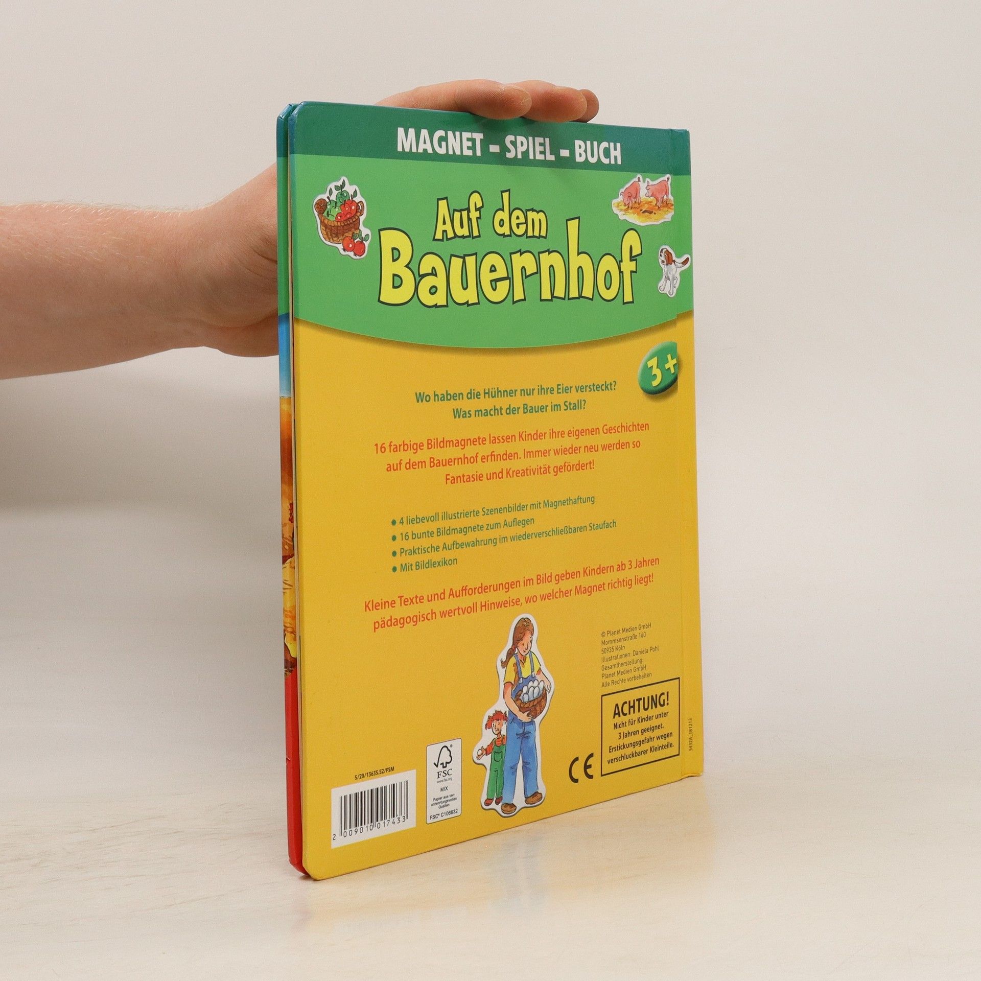 Autorenkollektiv Auf dem Bauernhof. Magnet-Spiel-Buch