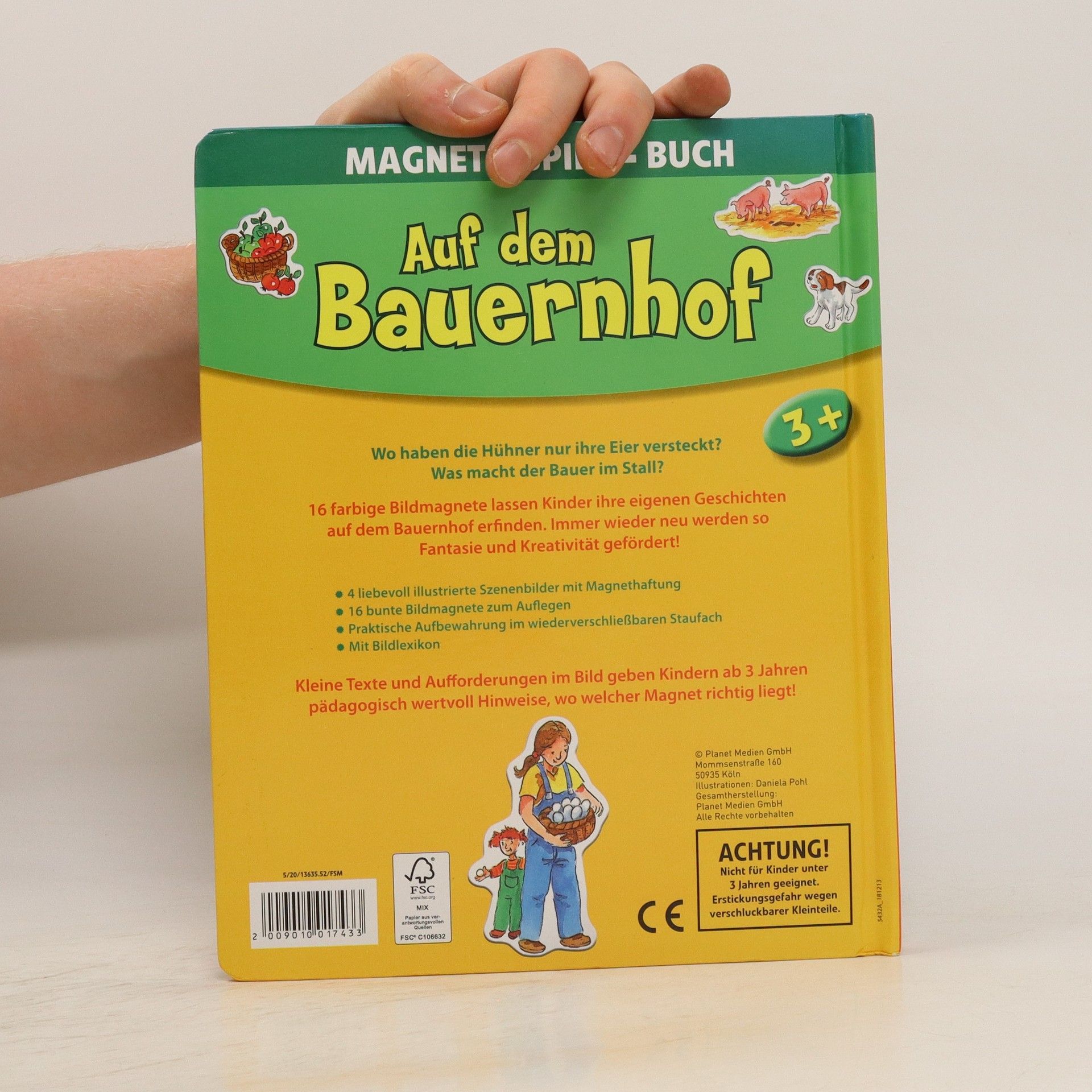 Autorenkollektiv Auf dem Bauernhof. Magnet-Spiel-Buch