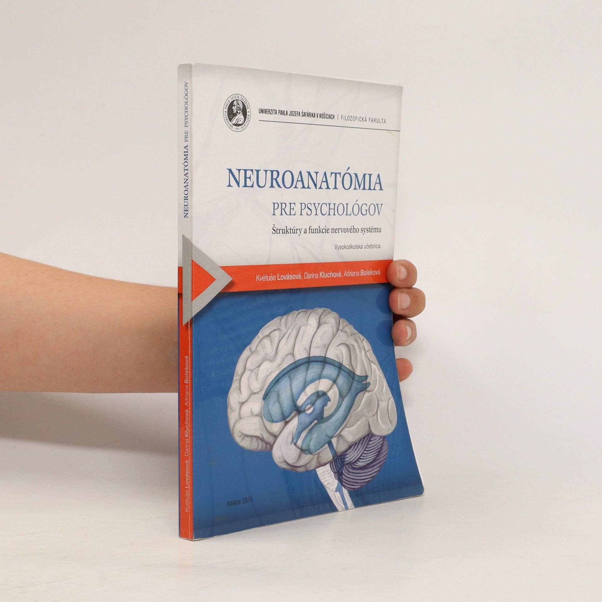Autorenkollektiv Neuroanatómia pre psychológov