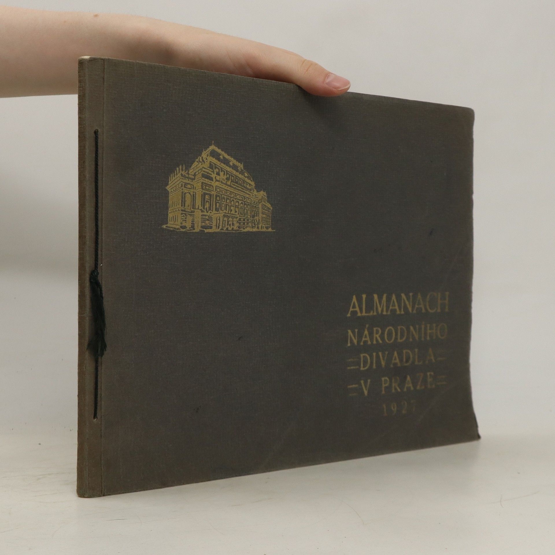 Václav Zintl Almanach Národního divadla v Praze. 1927