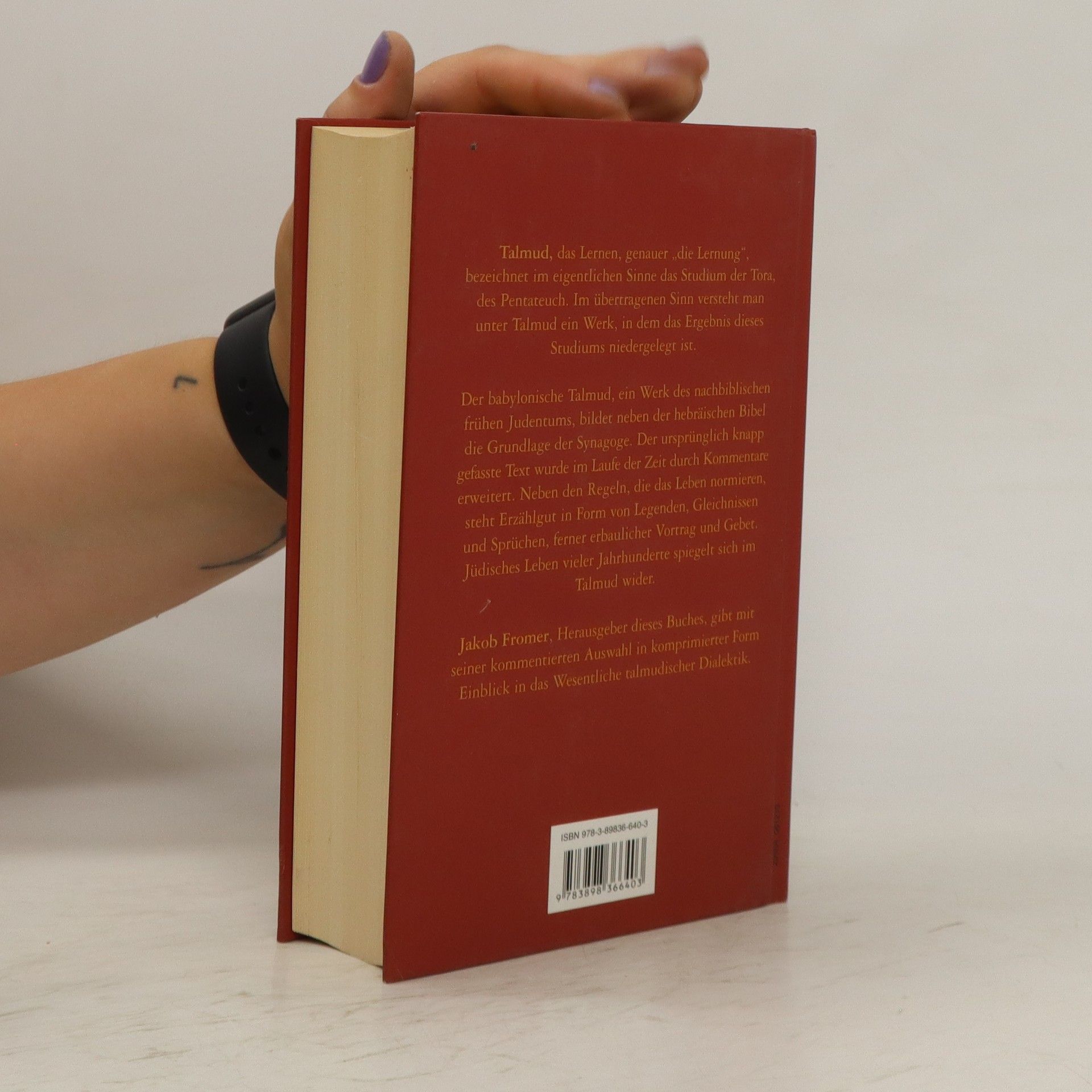 Jakob Fromer Der babylonische Talmud
