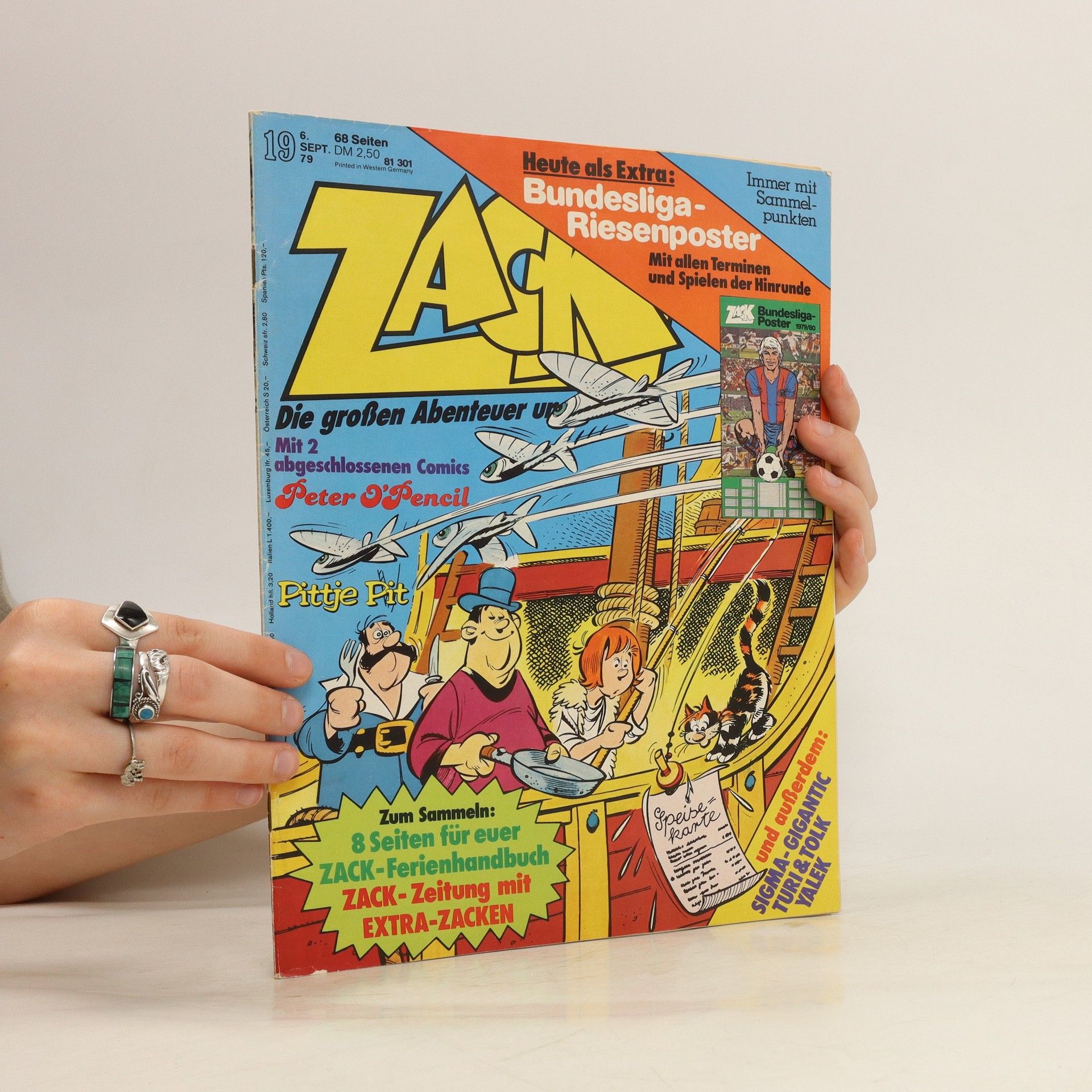 Autorenkollektiv Zack. Die großen Abenteuer unserer Zeit 9/1979