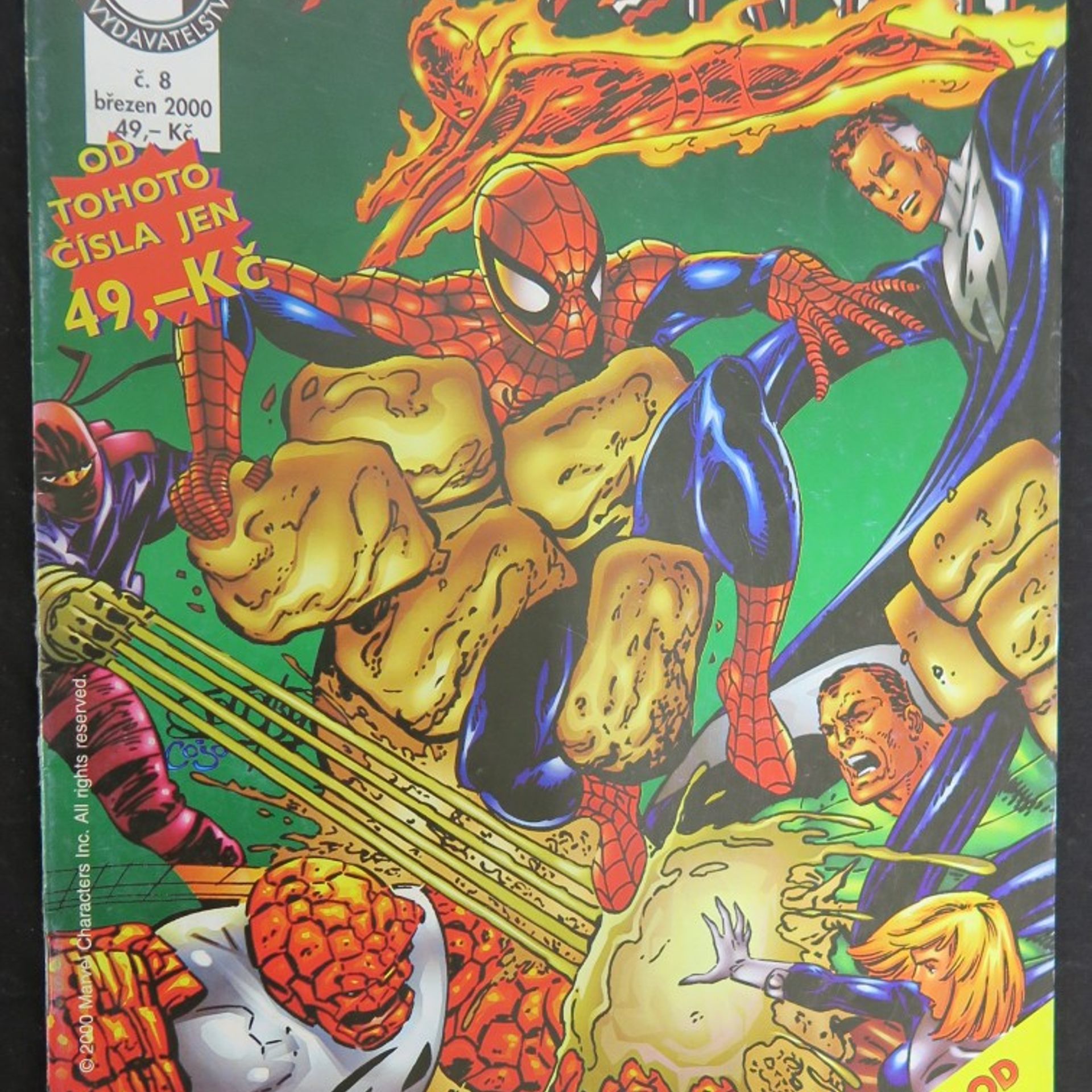 Stan Lee Spider-Man 8/2000