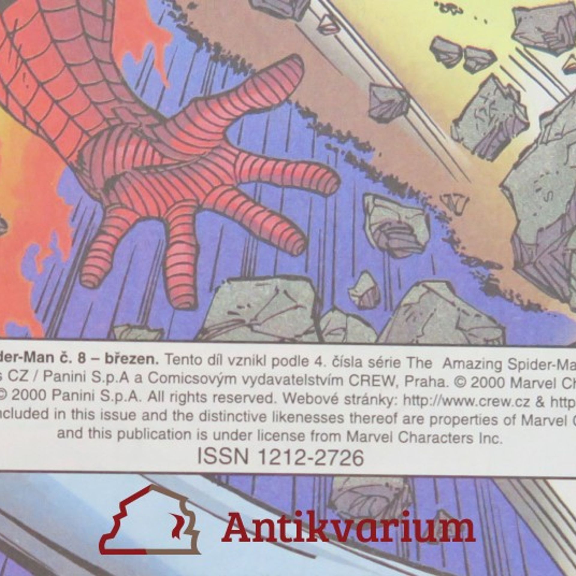 Stan Lee Spider-Man 8/2000
