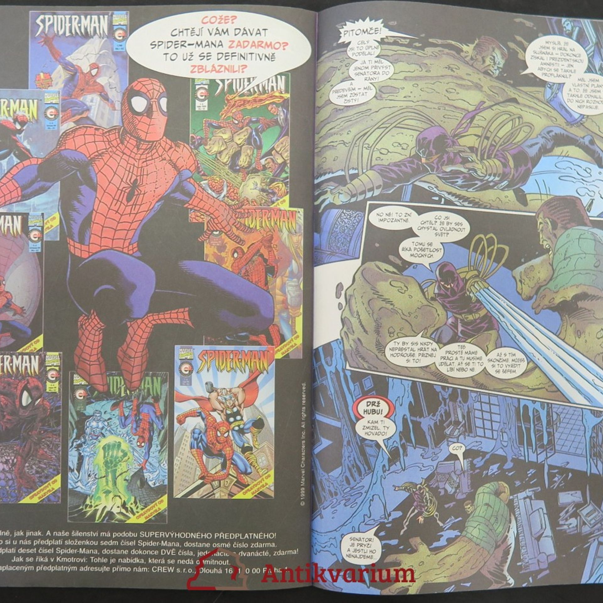 Stan Lee Spider-Man 8/2000