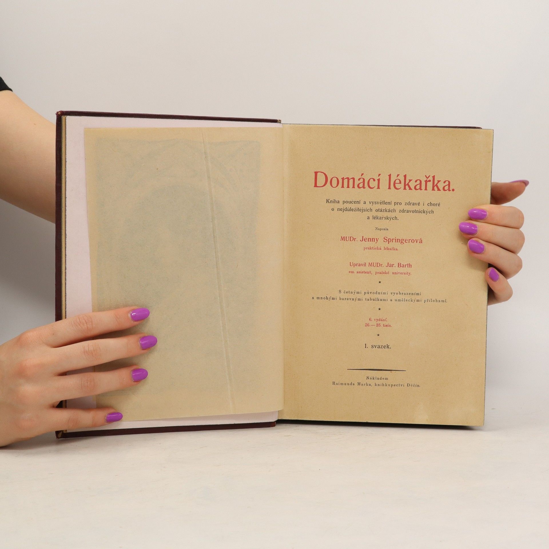 Barth Jaroslav Domácí lékařka 1