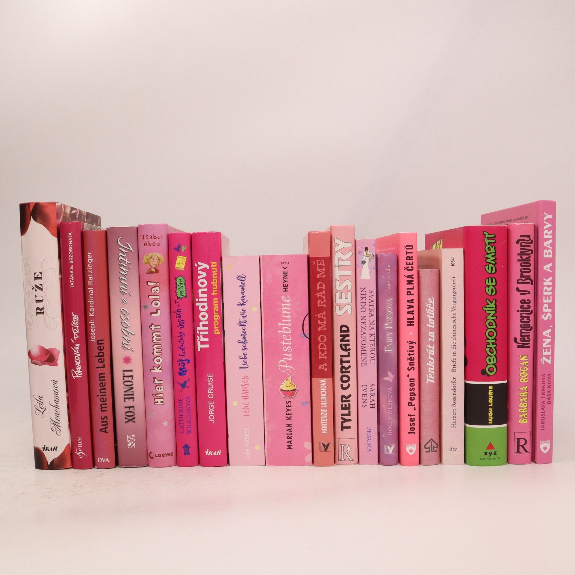 Kolektív autorov Barevná kolekce knih: Růžová