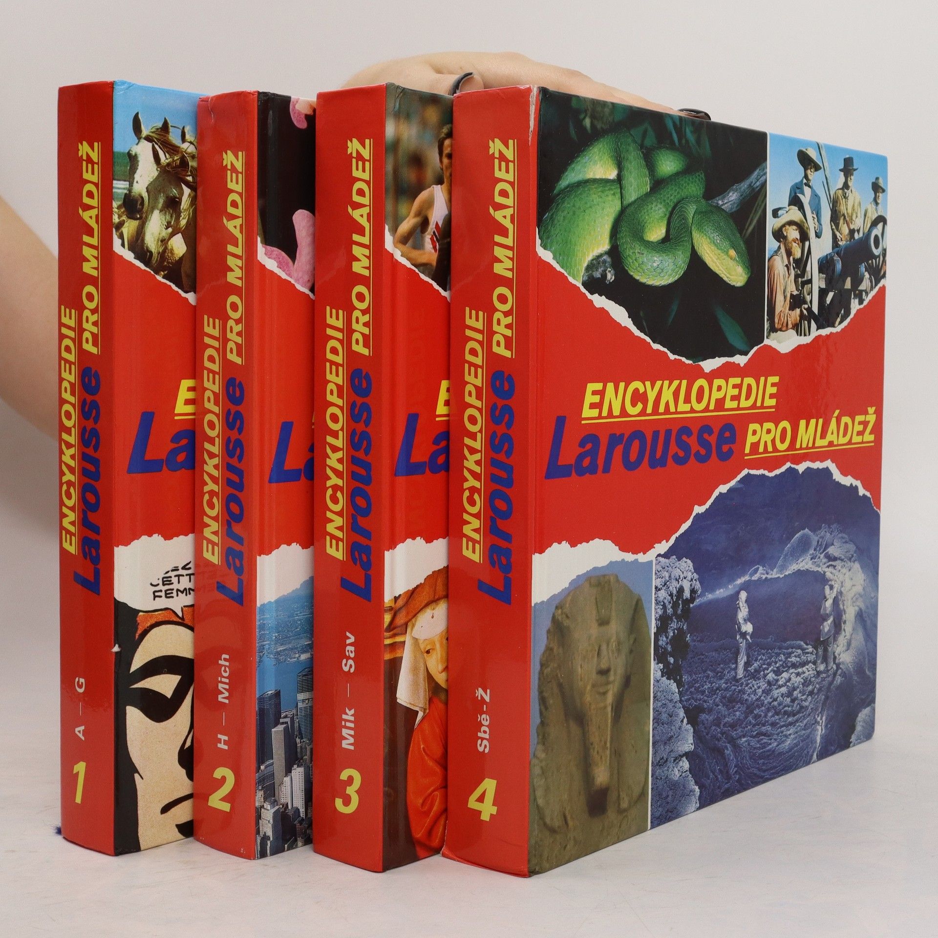 AA.VV. Encyklopedie Larousse pro mládež 1-4