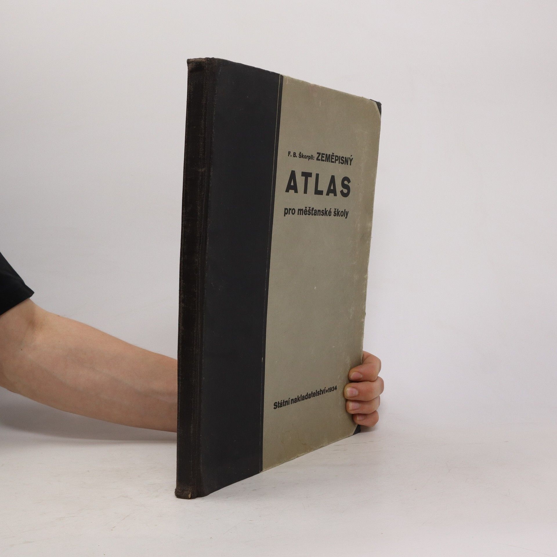 František Bohumil Škorpil Zeměpisný atlas pro měšťanské školy