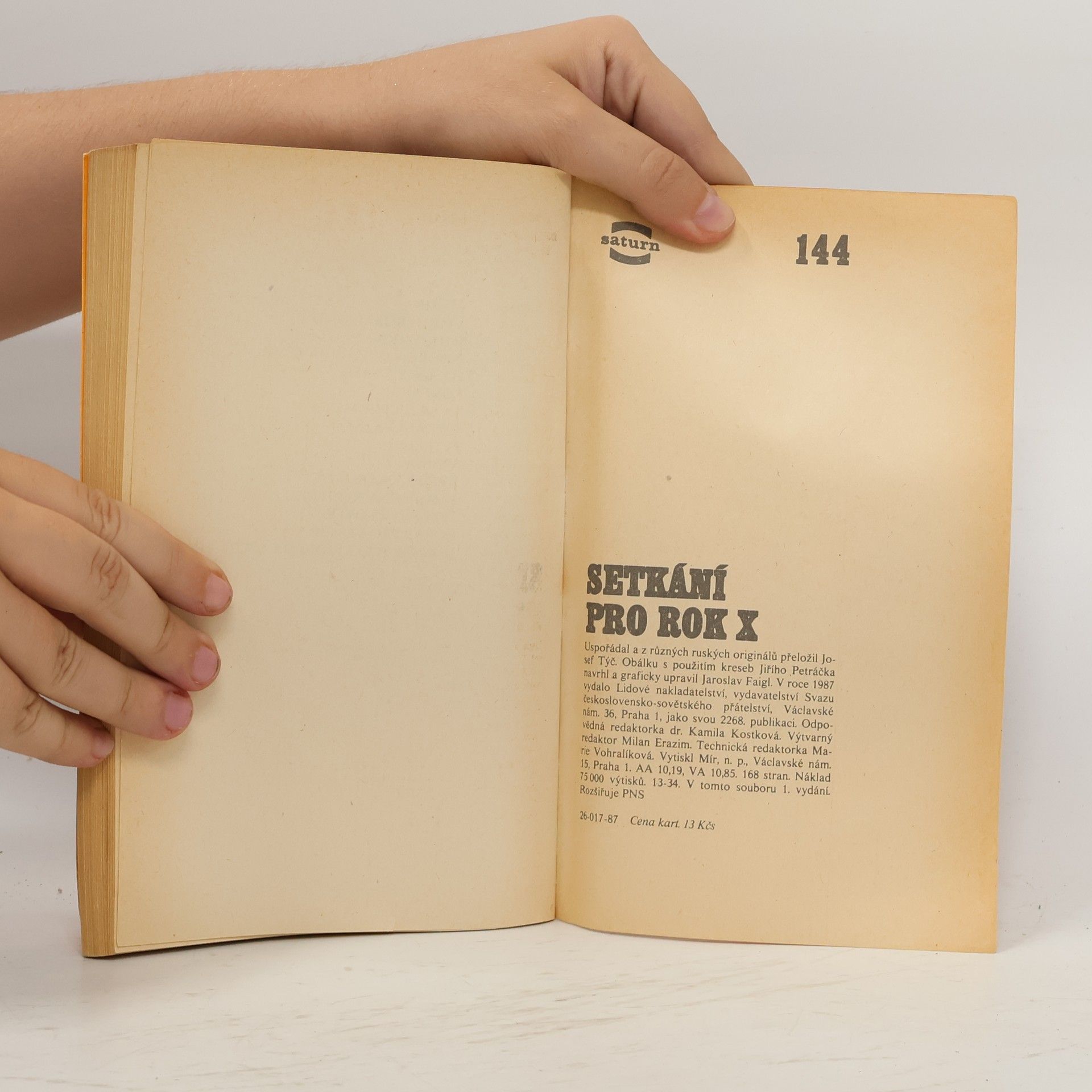 Collectif d'auteurs Setkání pro rok X
