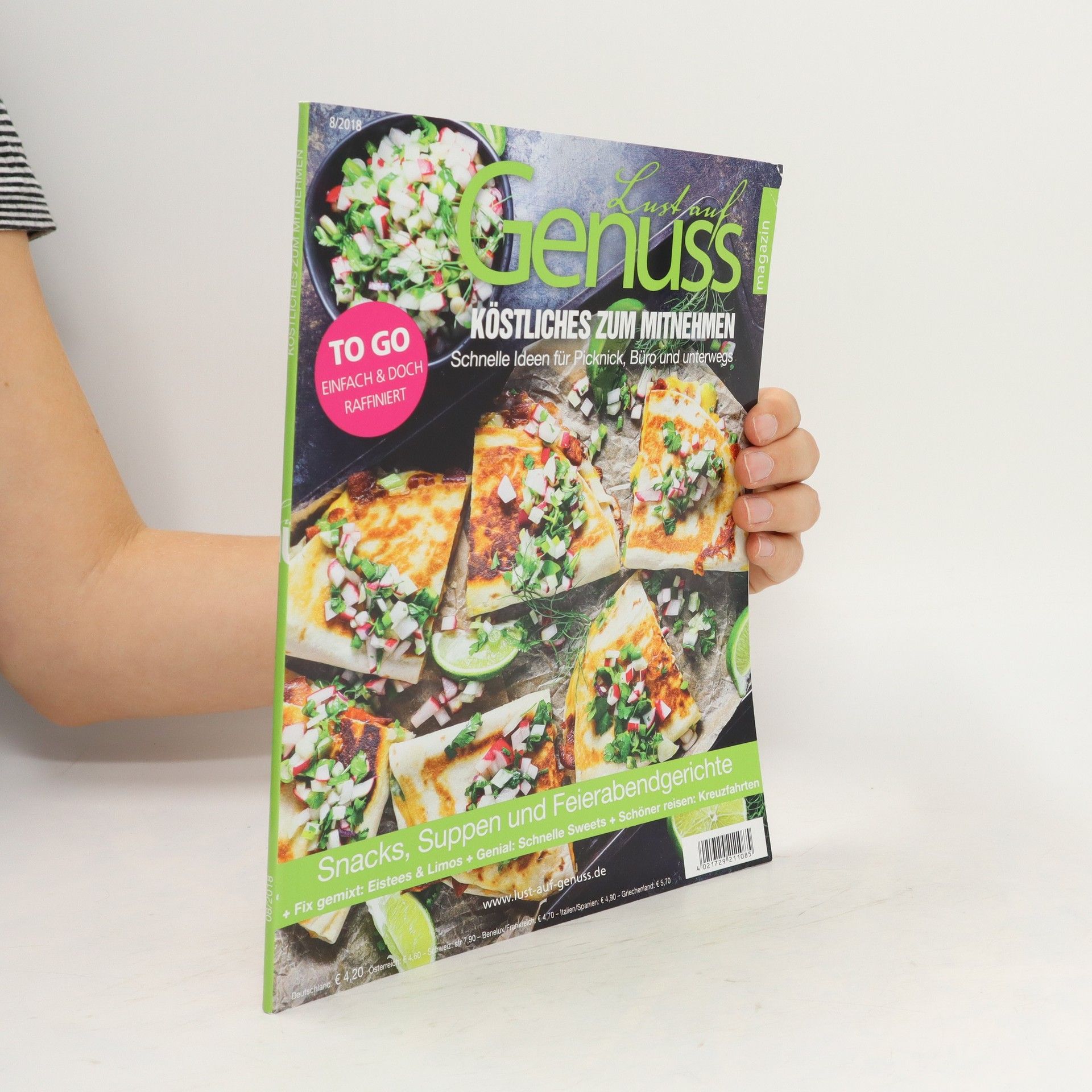 Collectif d'auteurs Lust auf Genuss 8/2018