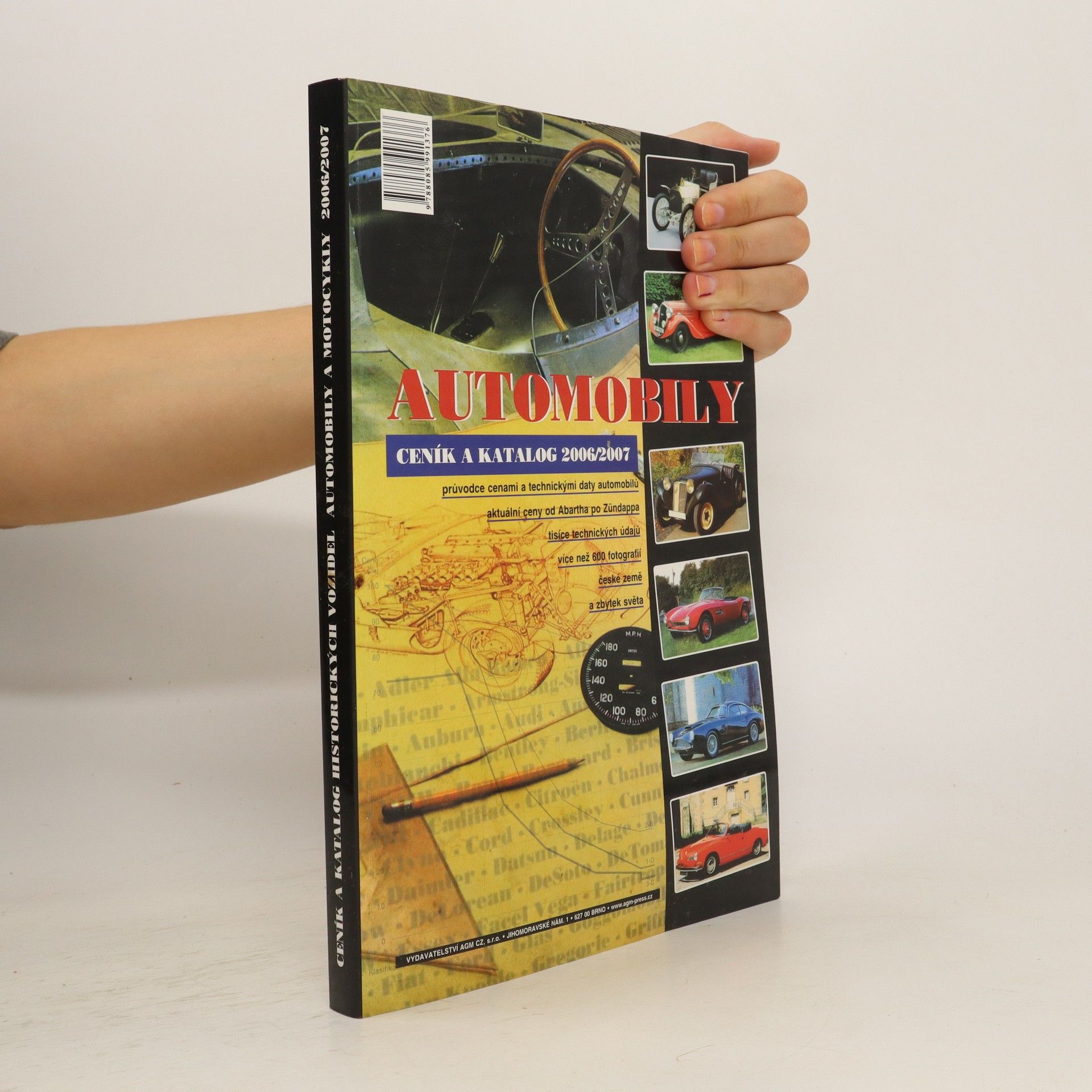 Collectif d'auteurs Ceník a katalog historických vozidel, automobily a motocykly 2006/2007