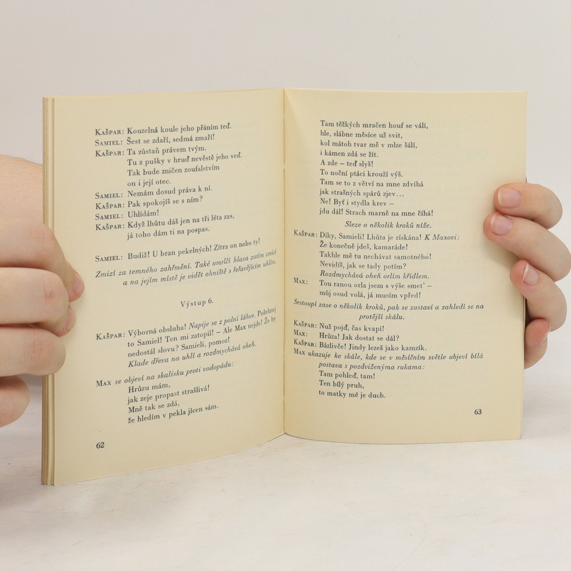 C. M. Weber Operní libreta. Čarostřelec