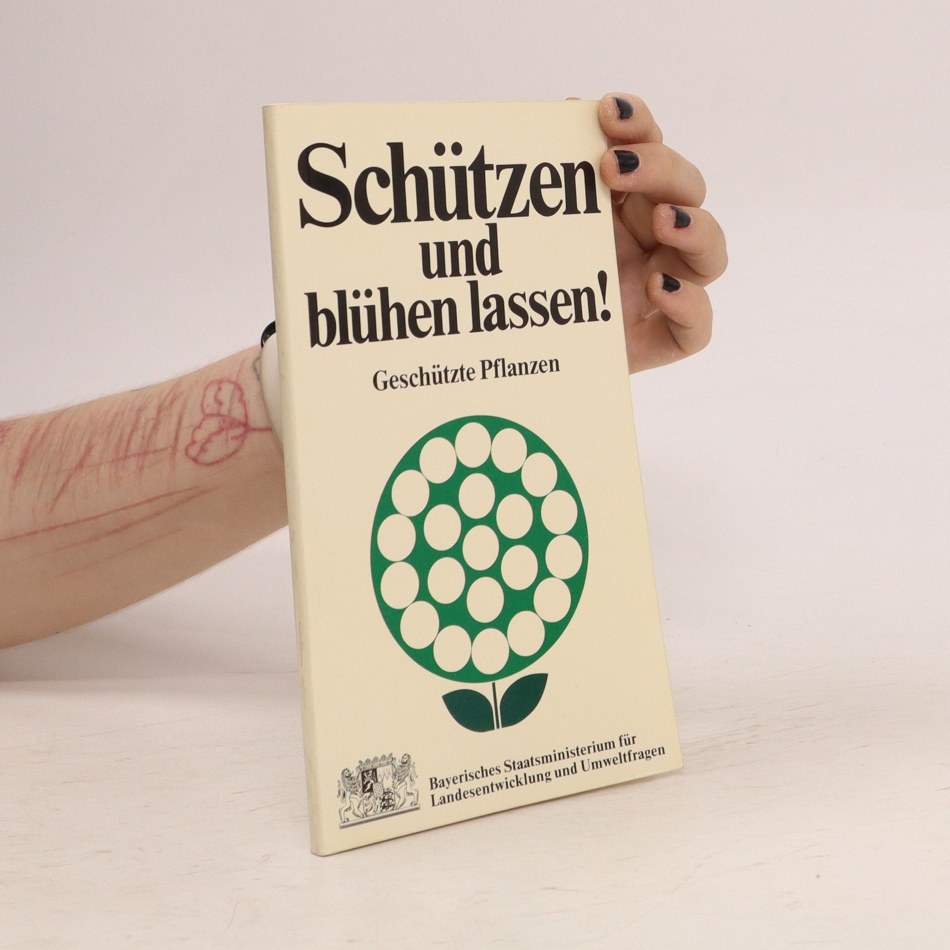 Autores varios Schützen und blühen lassen! Geschützte Pflanzen