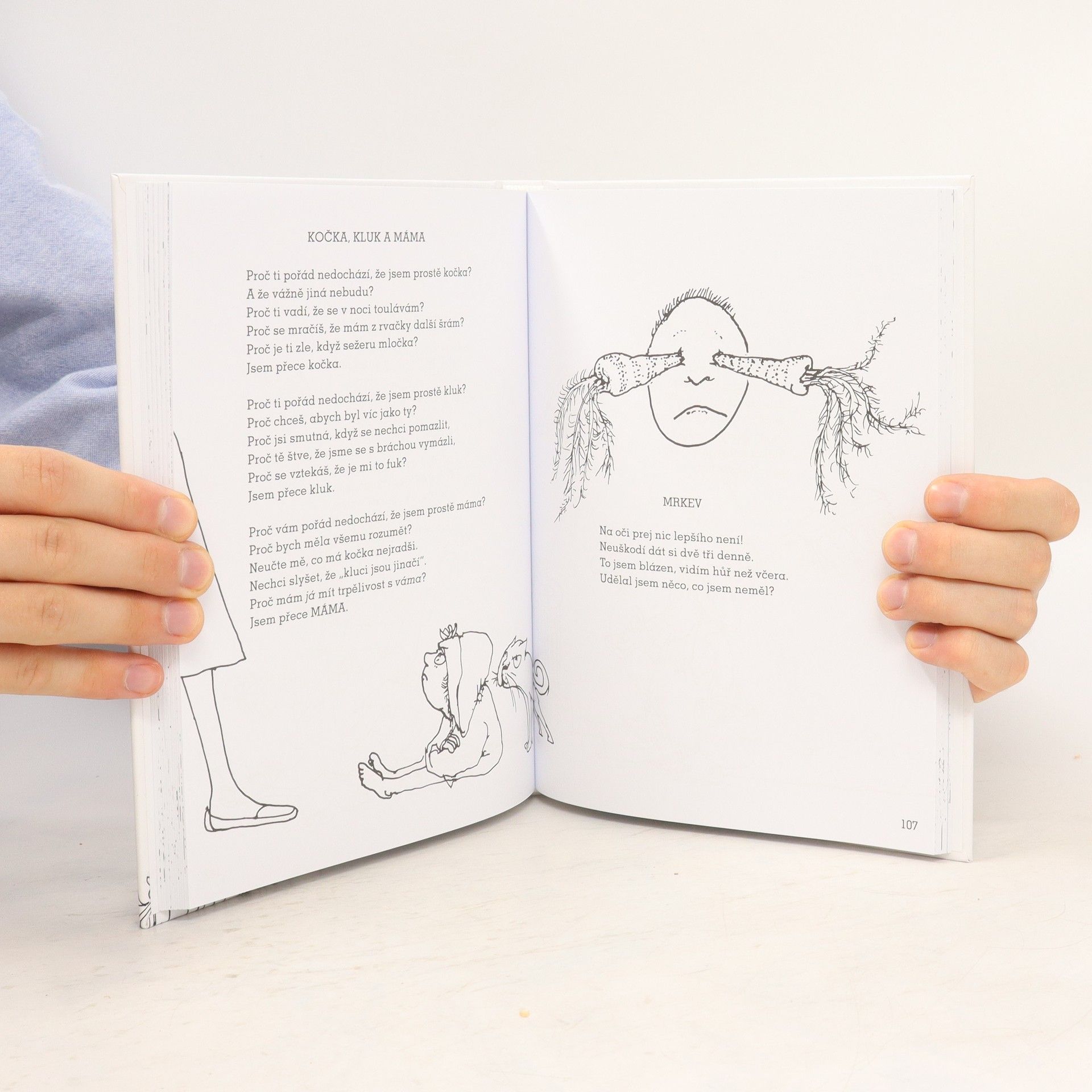 Shel Silverstein Když si šlápneš na tkaničku