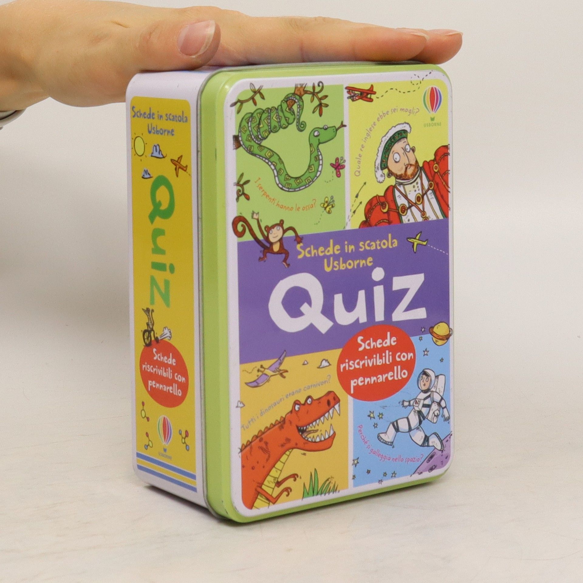 Autorenkollektiv Schede in scatola Usborne Quiz