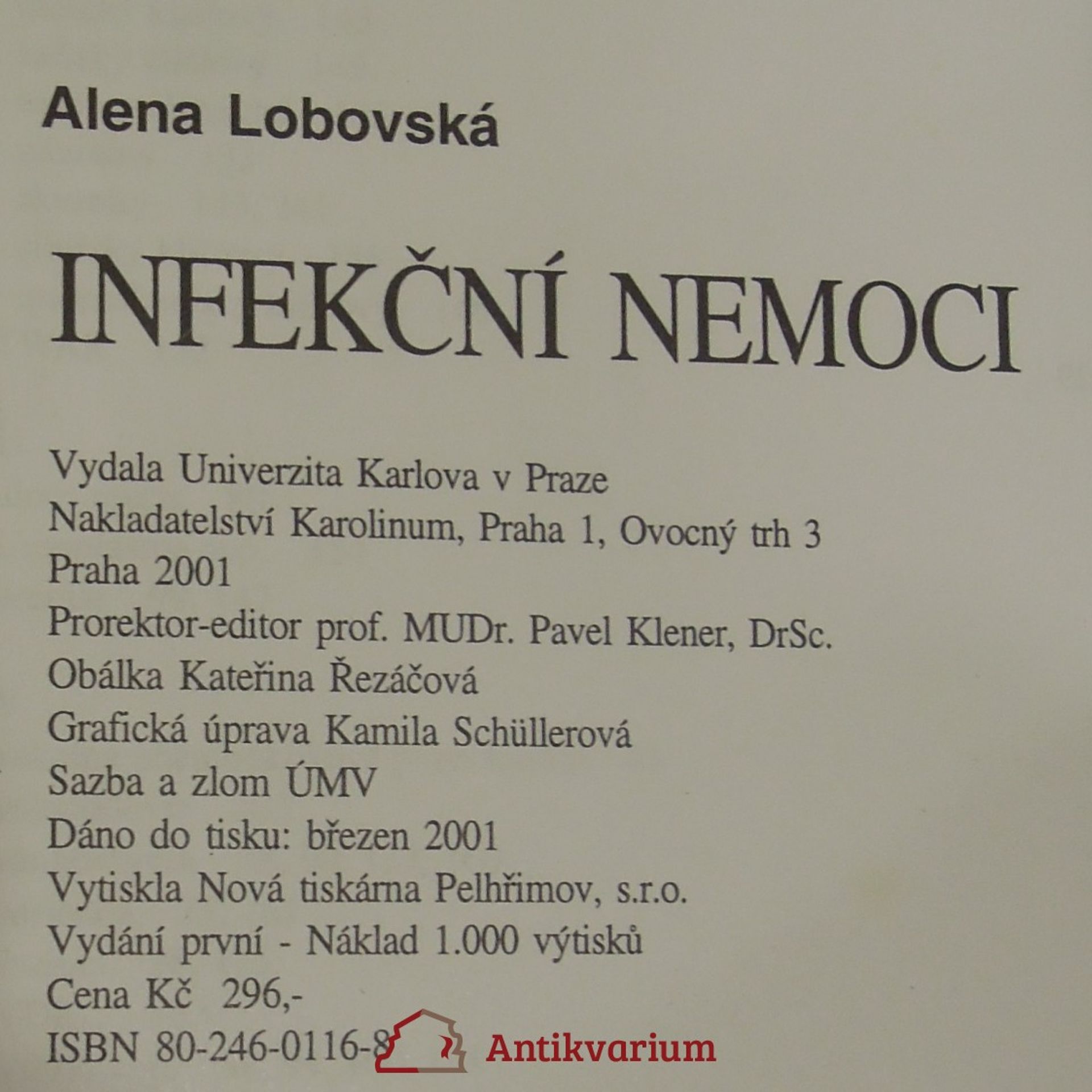 Alena Lobovská Infekční nemoci