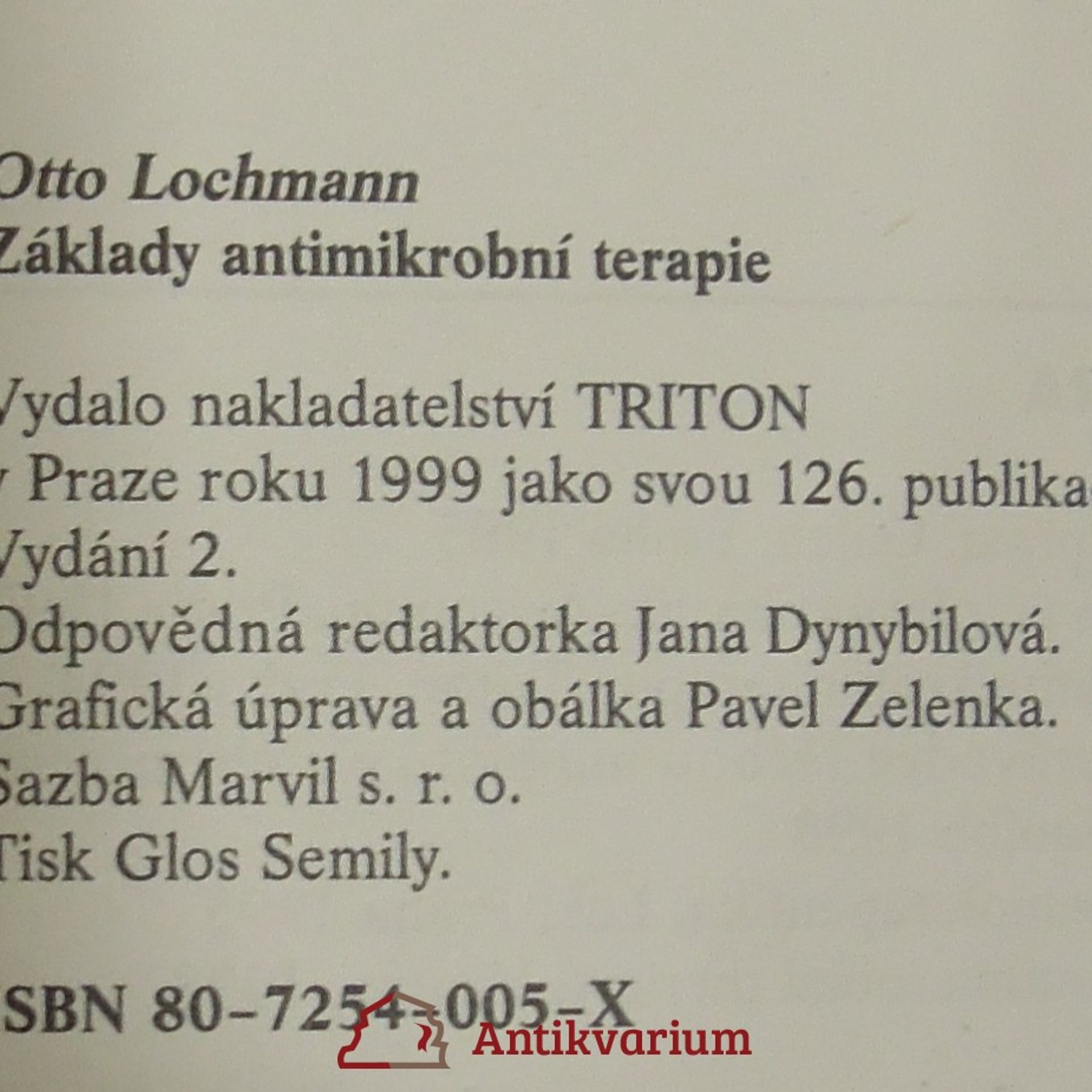 Otto Lochmann Základy antimikrobní terapie