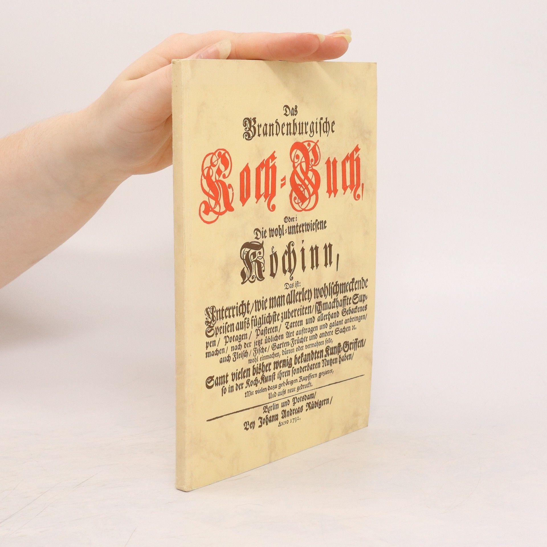 Collectif d'auteurs Das Brandenburgische Kochbuch