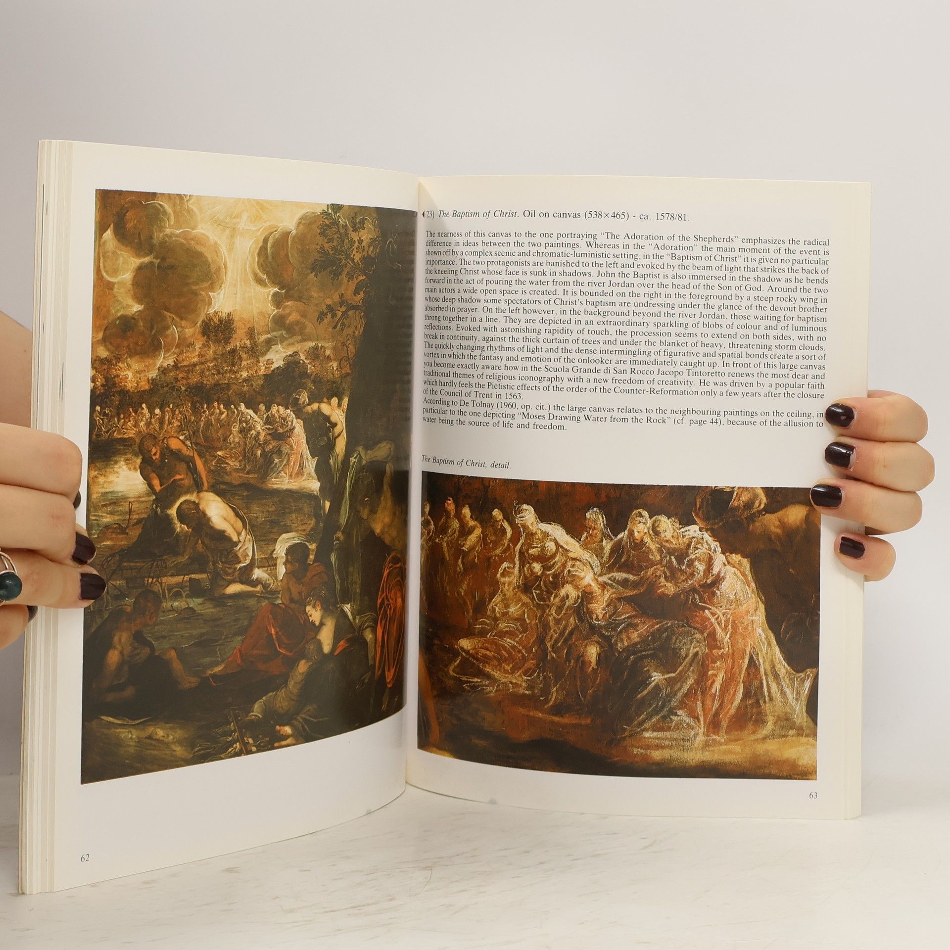 Francesco Valcanover Jacopo Tintoretto and the Scuola Grande of San Rocco