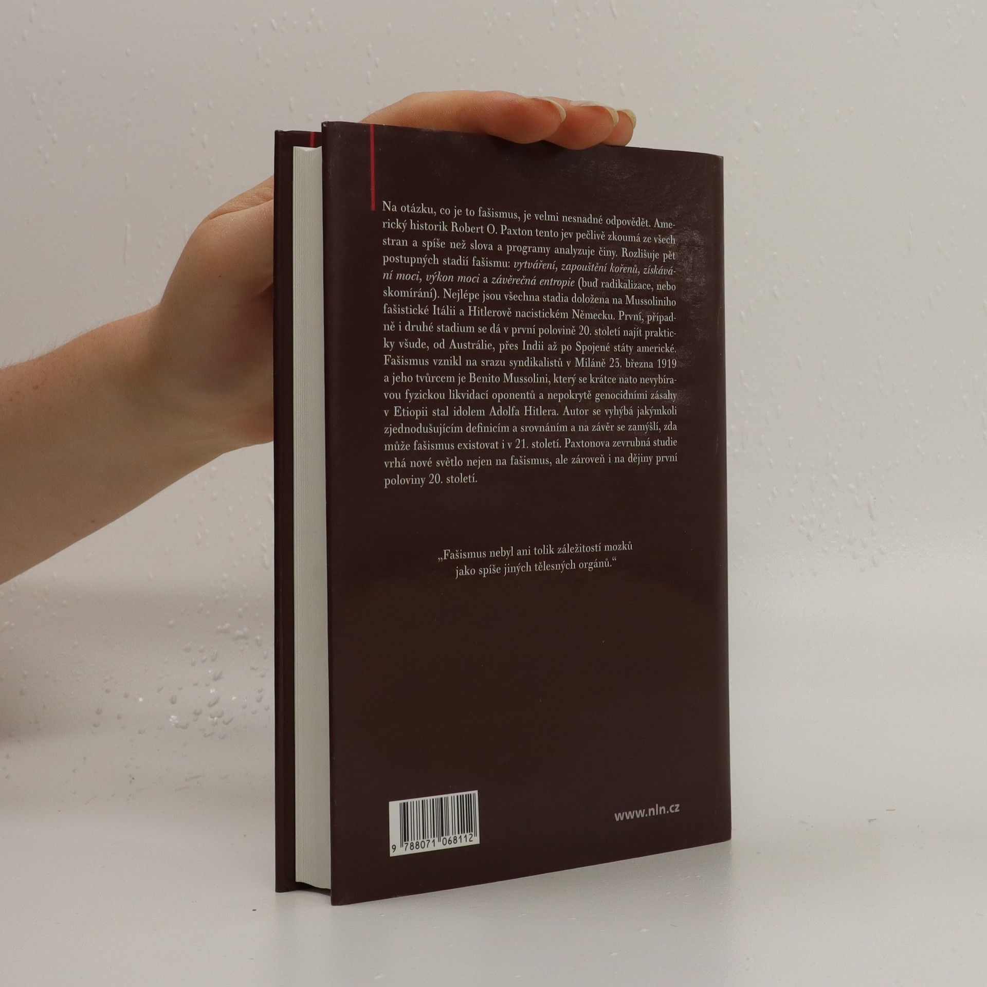 Robert Paxton Anatomie fašismu