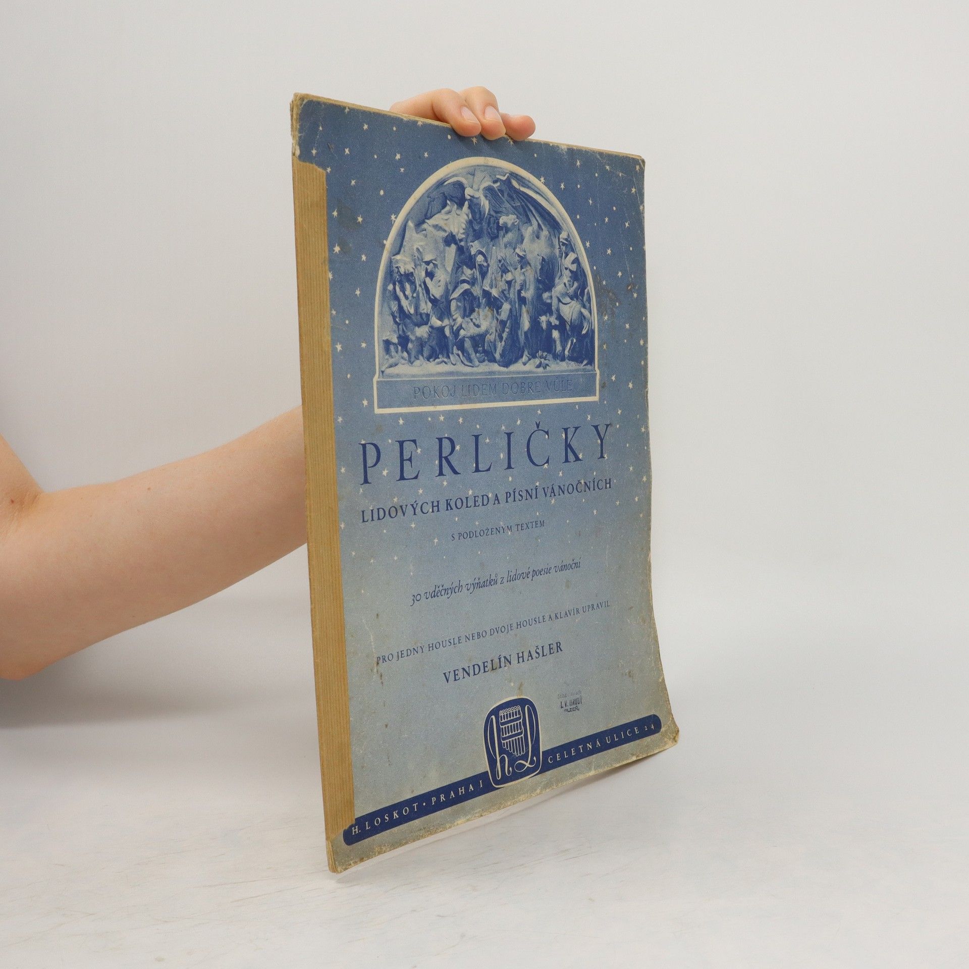 Vendelín Hašler Perličky lidových koled a písní vánočních
