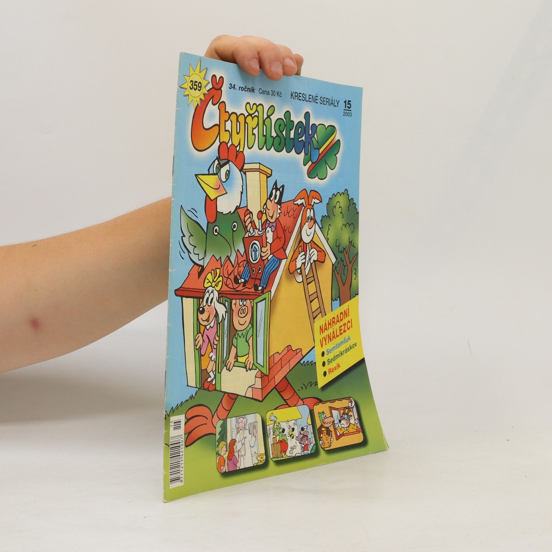 Collectif d'auteurs Čtyřlístek 15/2003 č. 359