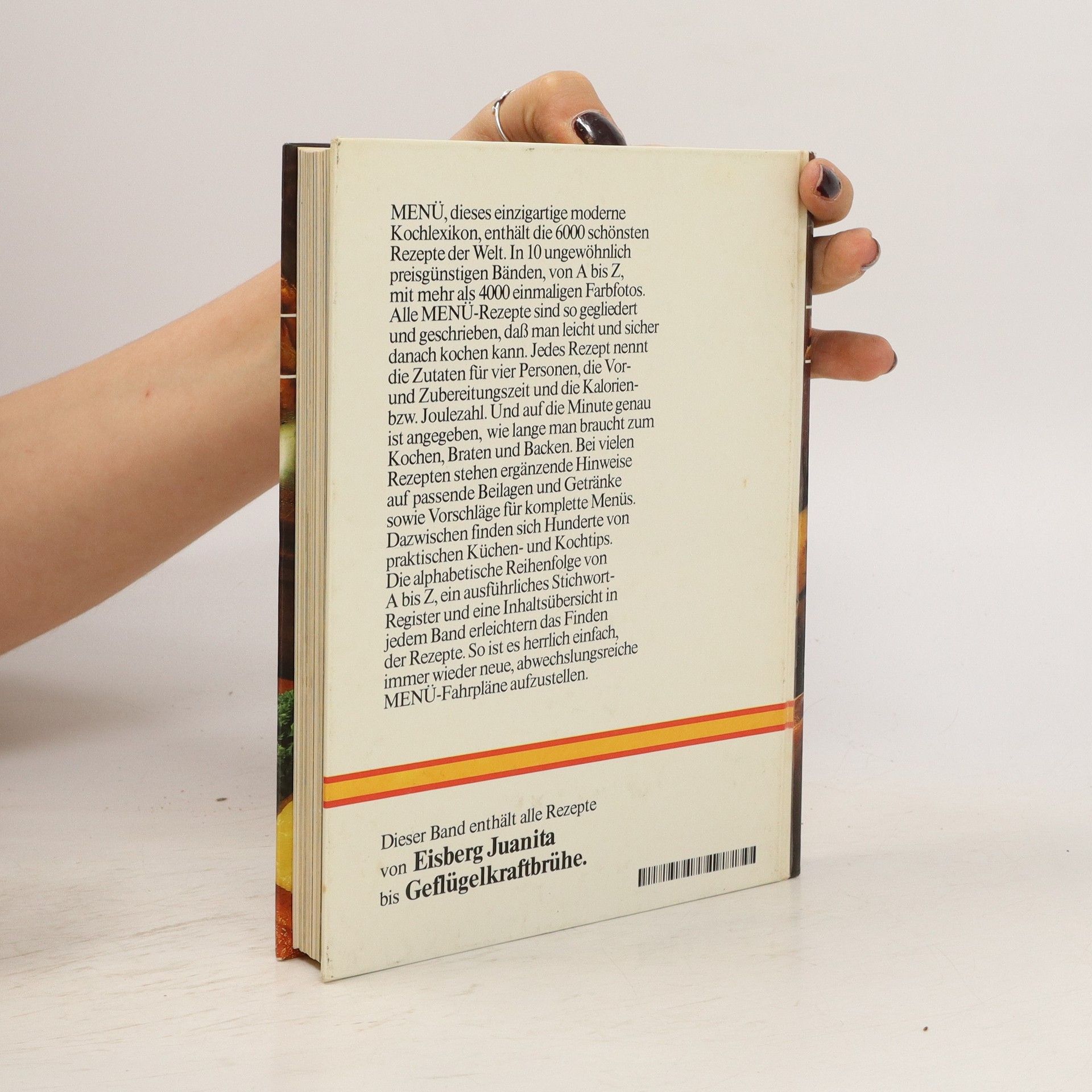 Autorenkollektiv Menu. Das große moderne Kochlexikon 3. Eis-Gef
