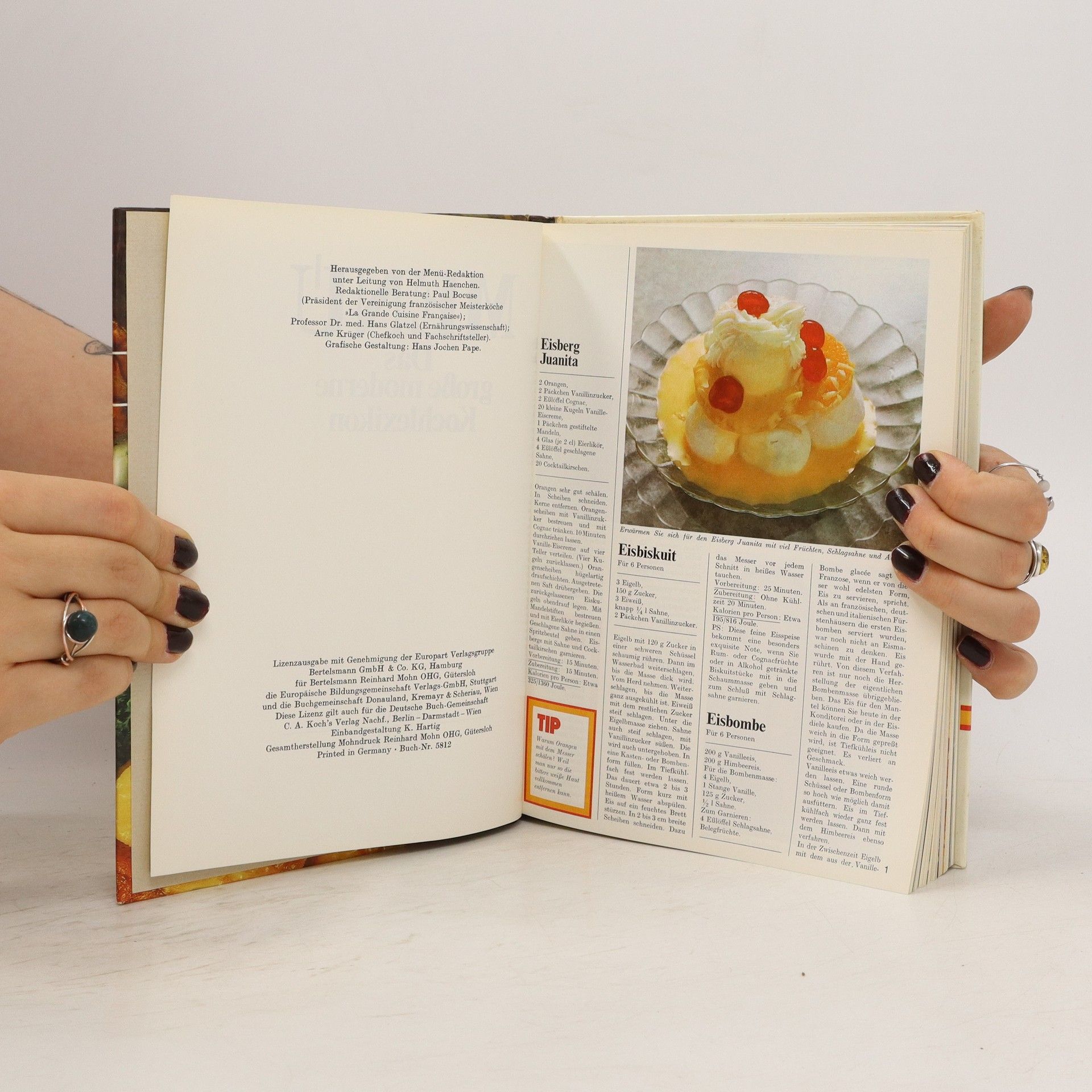 Autorenkollektiv Menu. Das große moderne Kochlexikon 3. Eis-Gef
