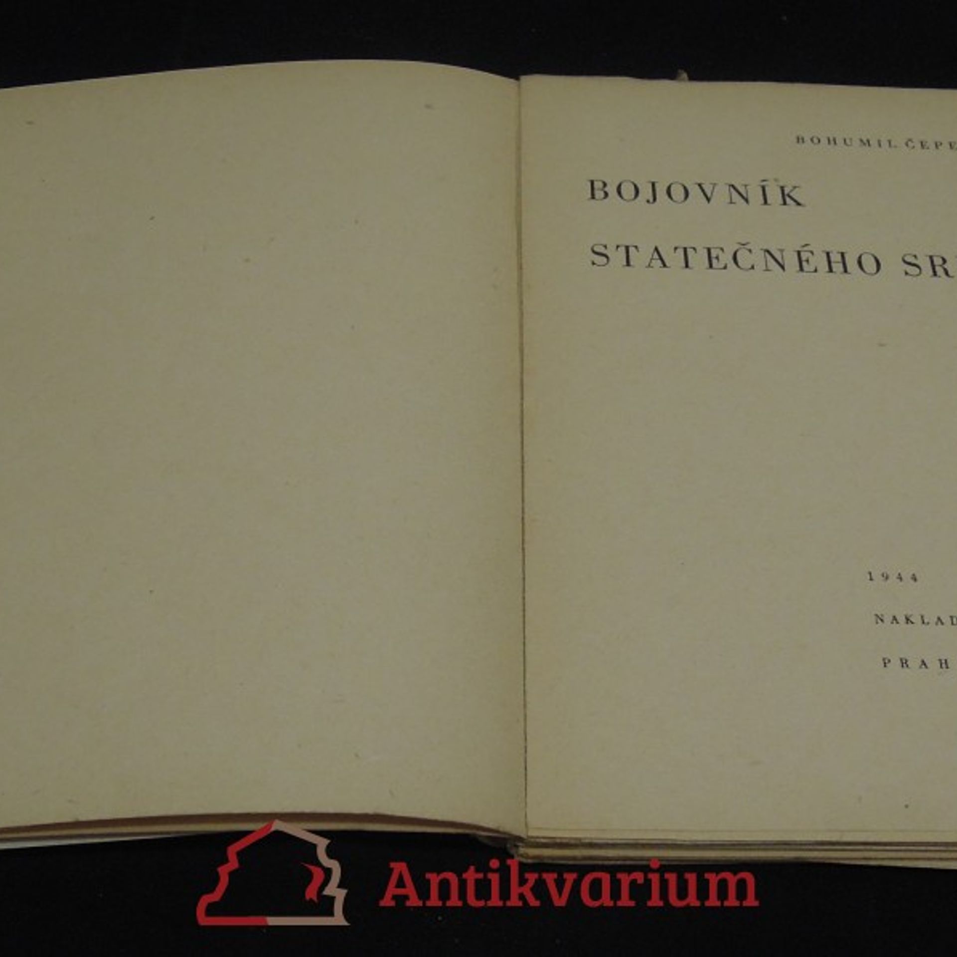 Čepelák Bohumil Bojovník statečného srdce