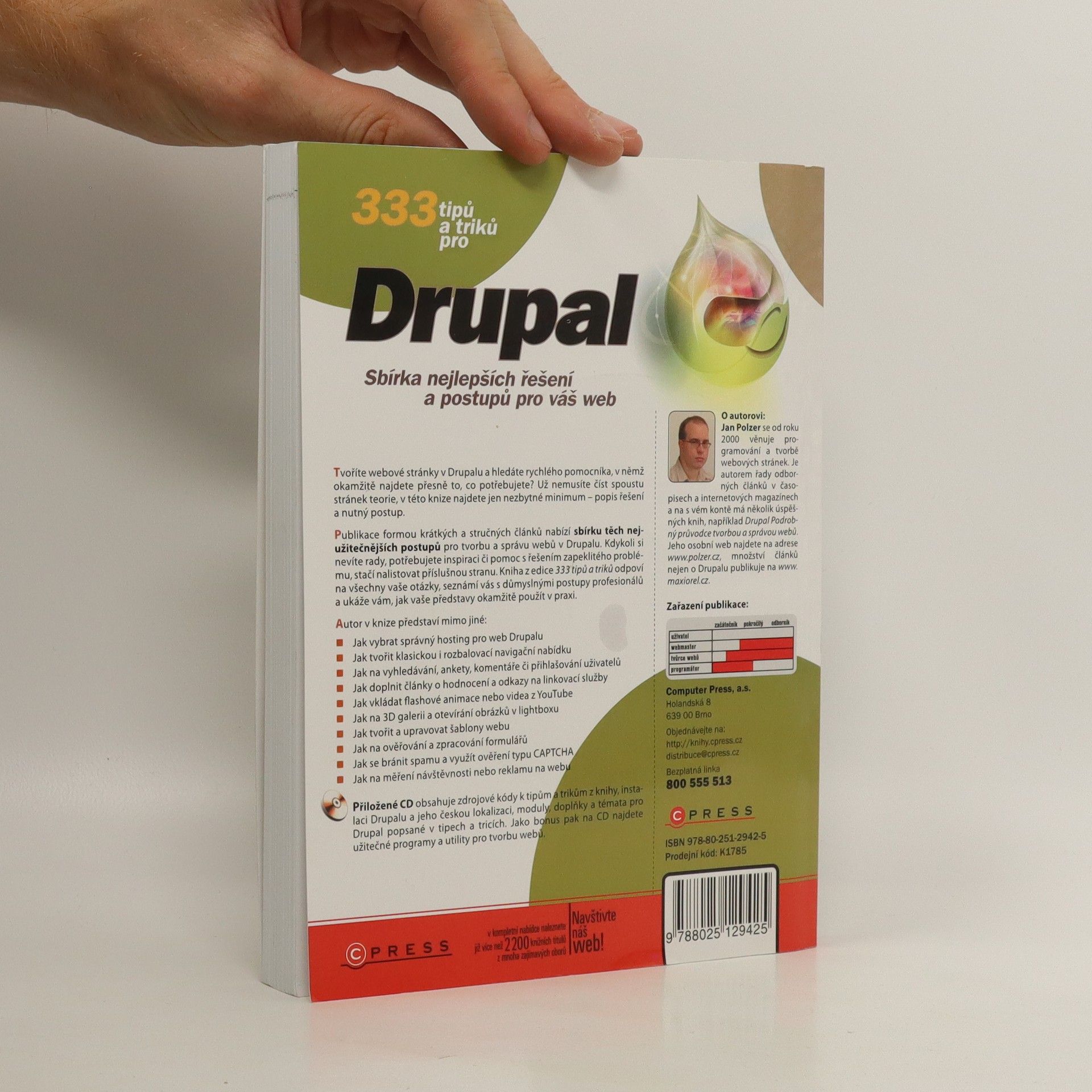 Jan Polzer 333 tipů a triků pro Drupal