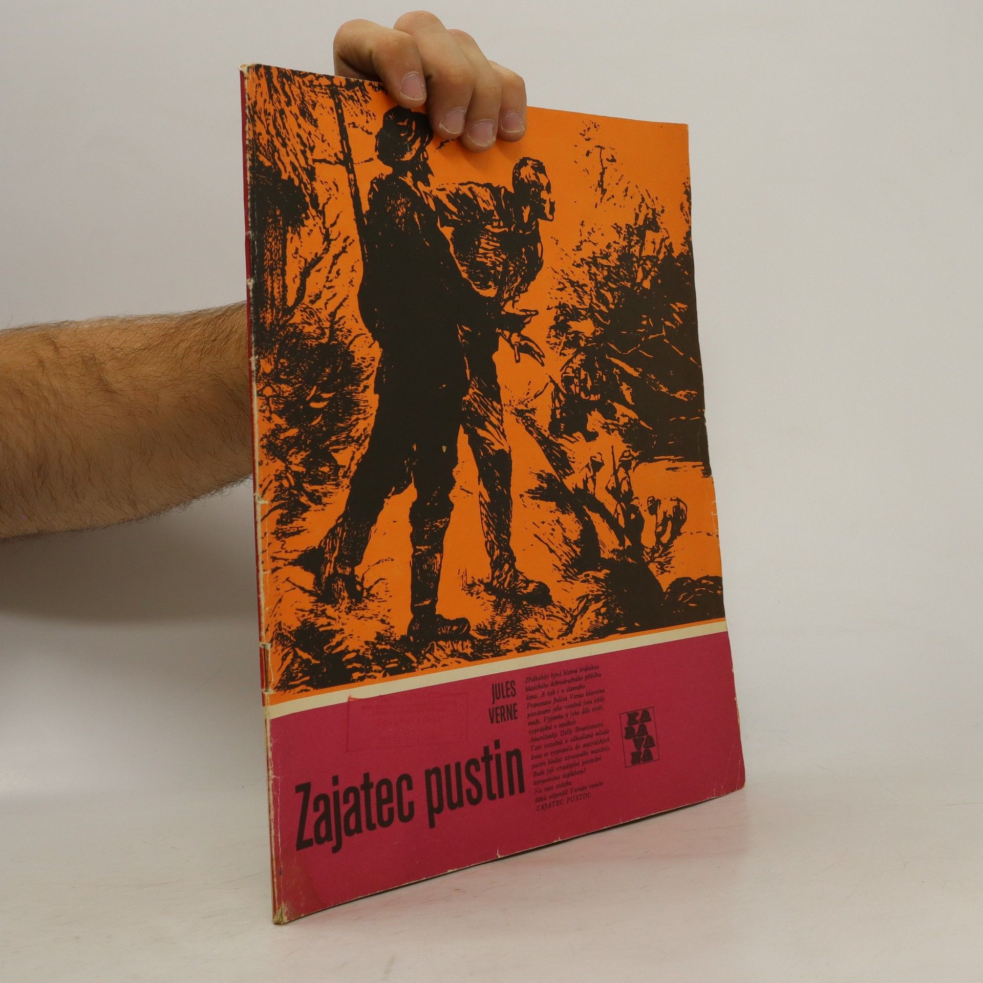 Jules Verne Zajatec pustin