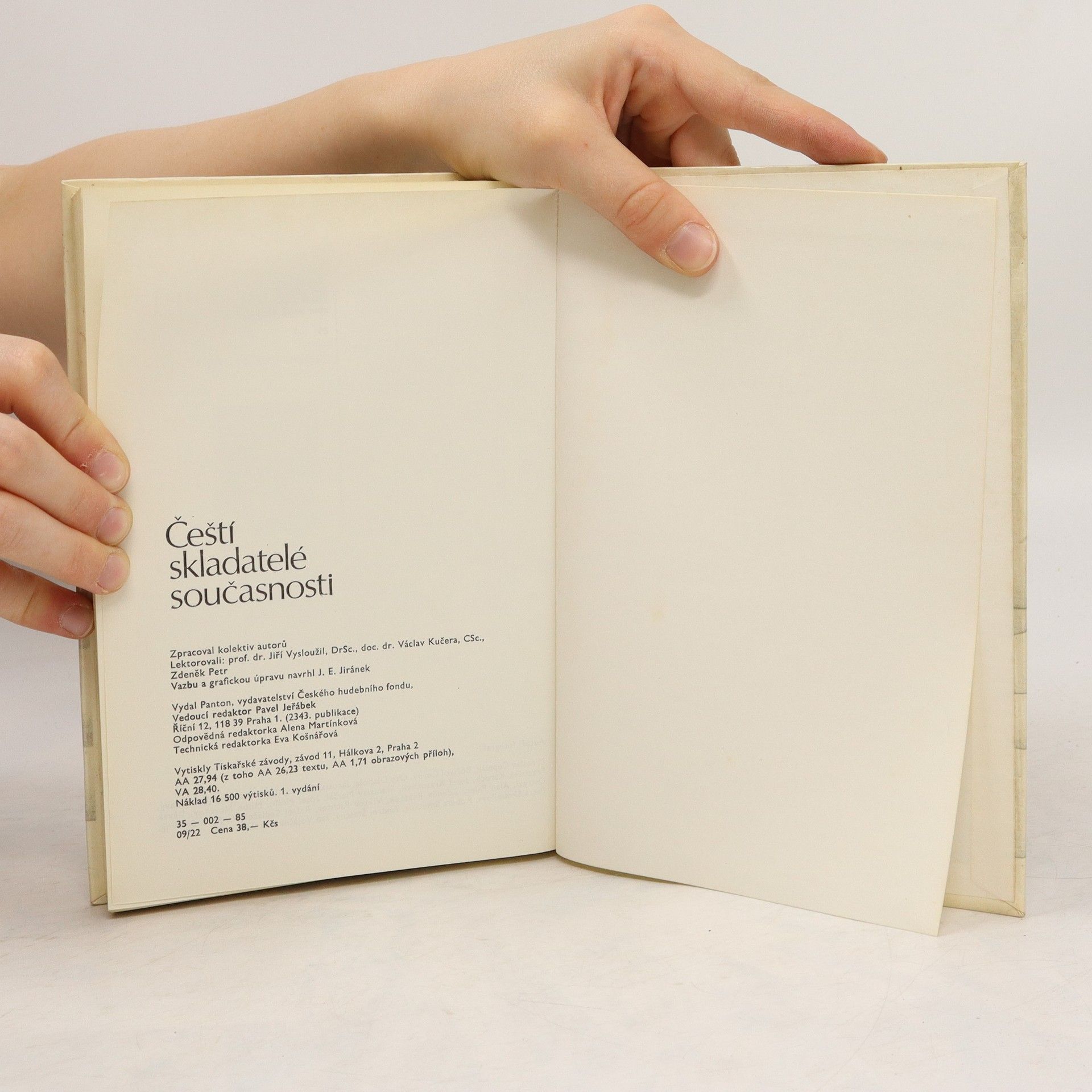 Collectif d'auteurs Čeští skladatelé současnosti