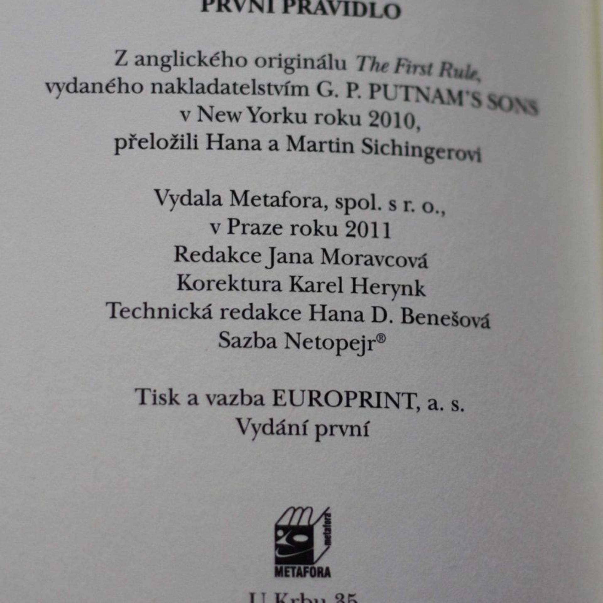 Robert Crais První pravidlo