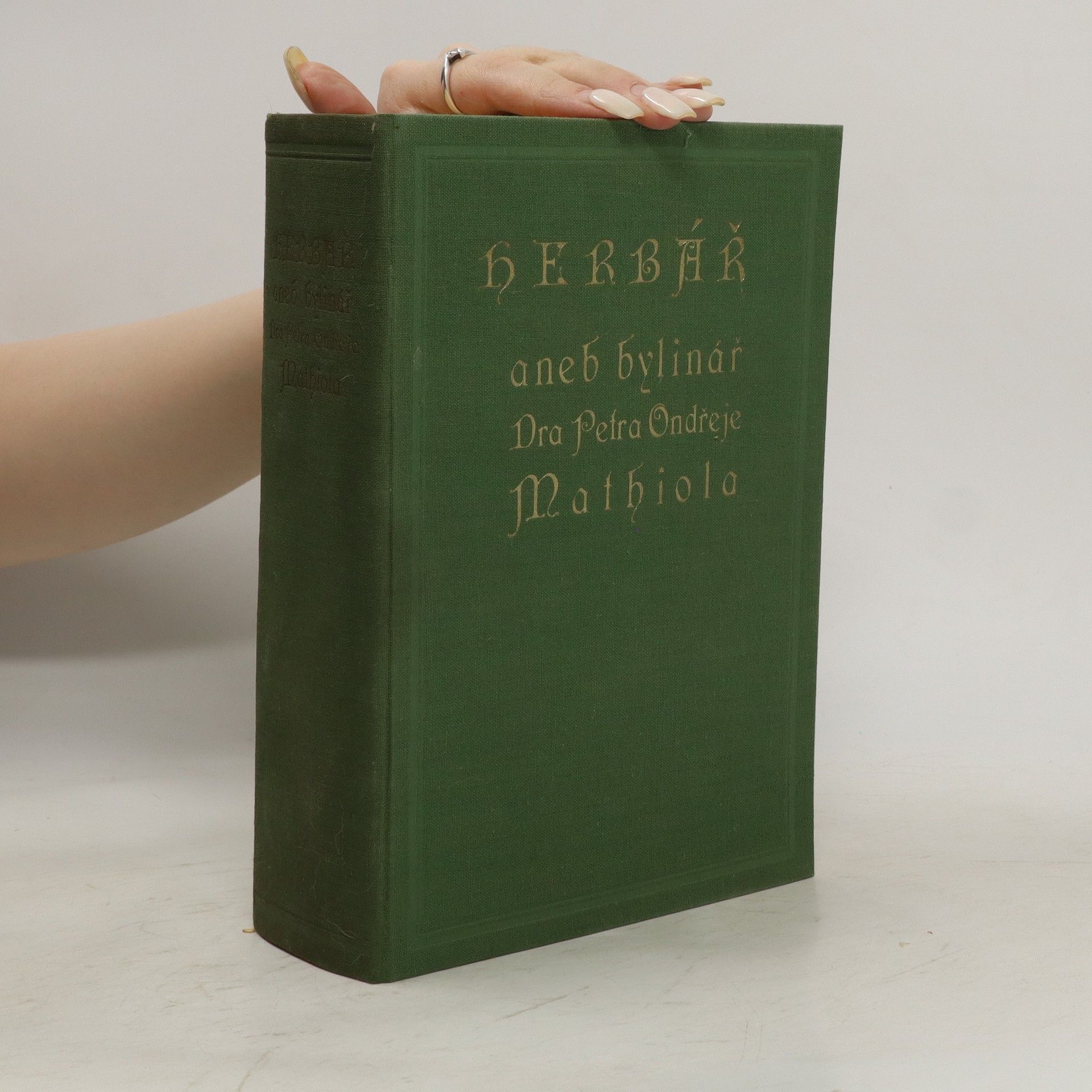 Adolf Ambrož Herbář, aneb, Bylinář doktora Petra Ondřeje Mathiola
