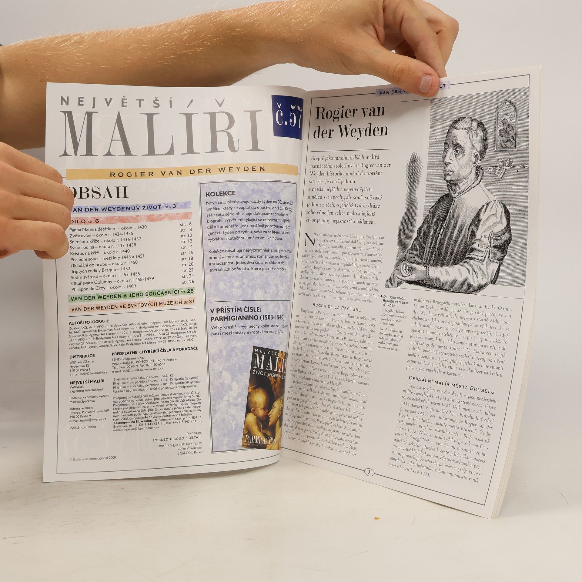 Autorenkollektiv Největší malíři 57. Rogier van der Weyden