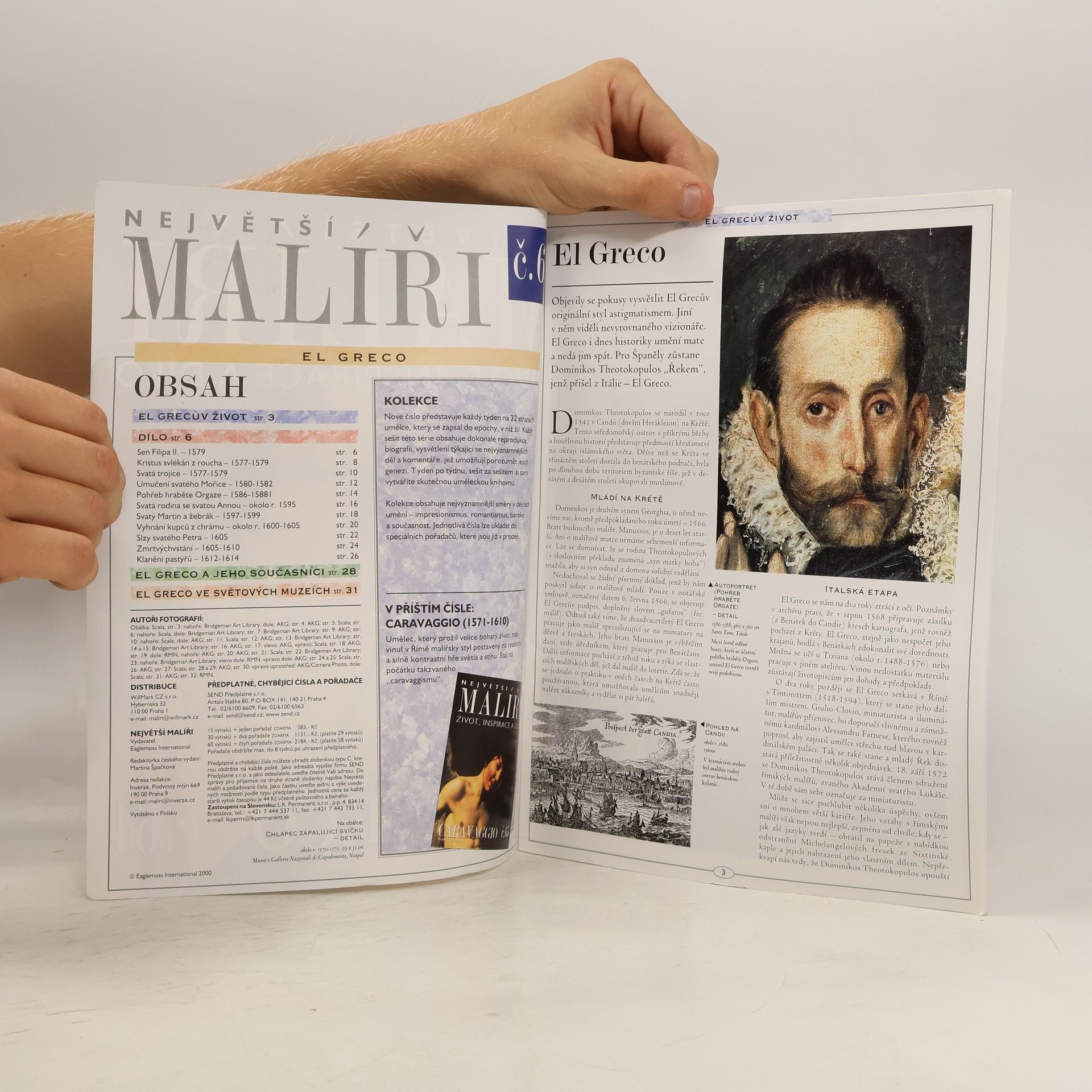 Various authors Největší malíři č.64. El Greco. Život, inspirace a dílo