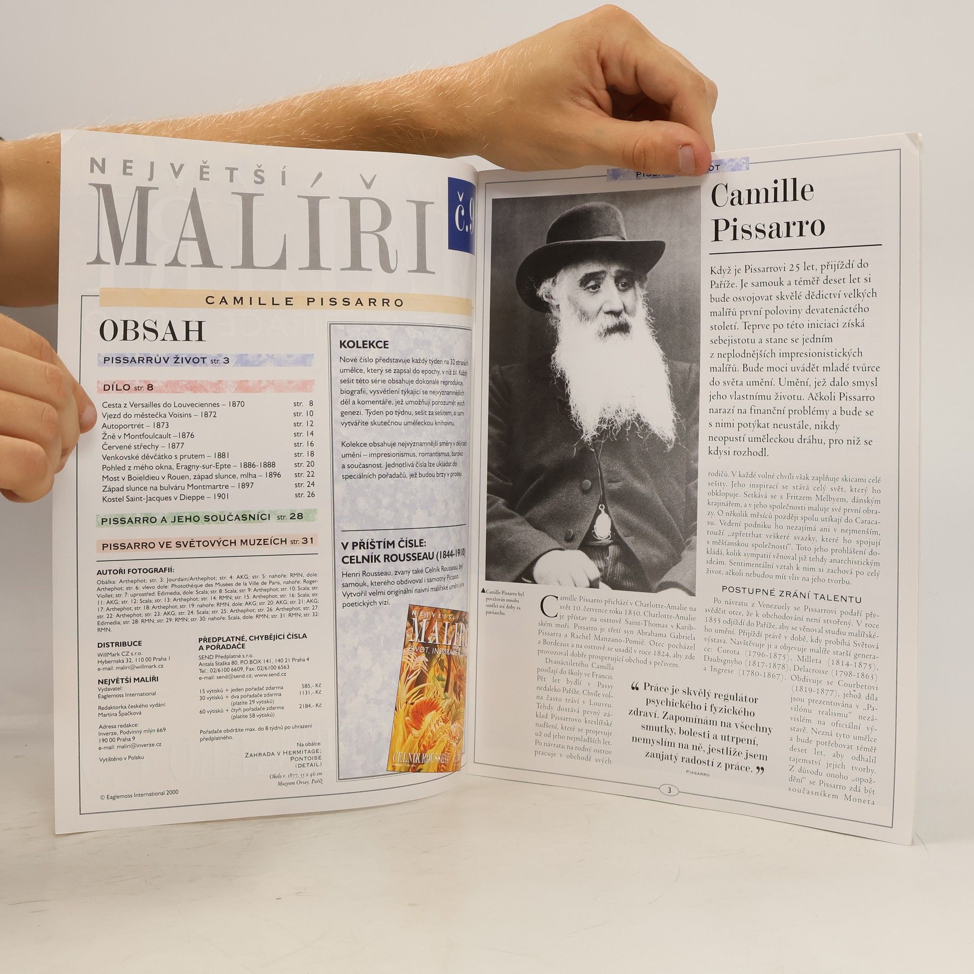 Kolektiv autorů Největší malíři. život, inspirace a dílo. Camille Pissarro 9