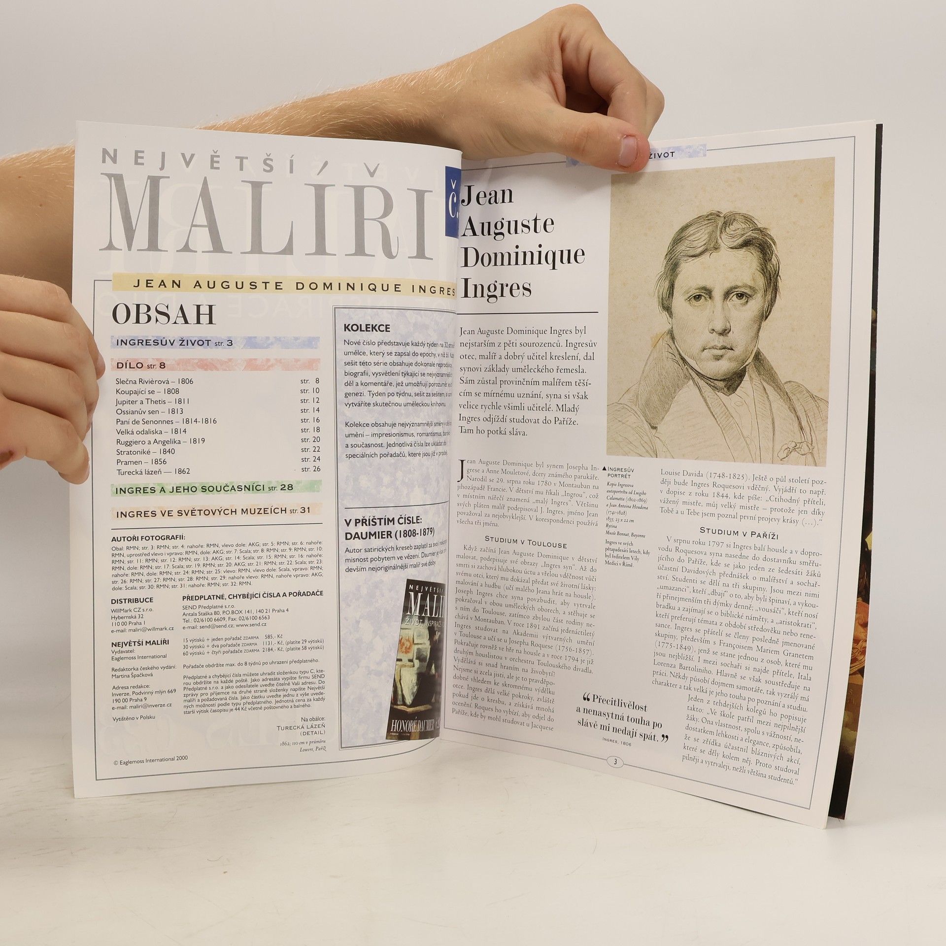 Various authors Největší malíři: Život, inspirace a dílo č. 23