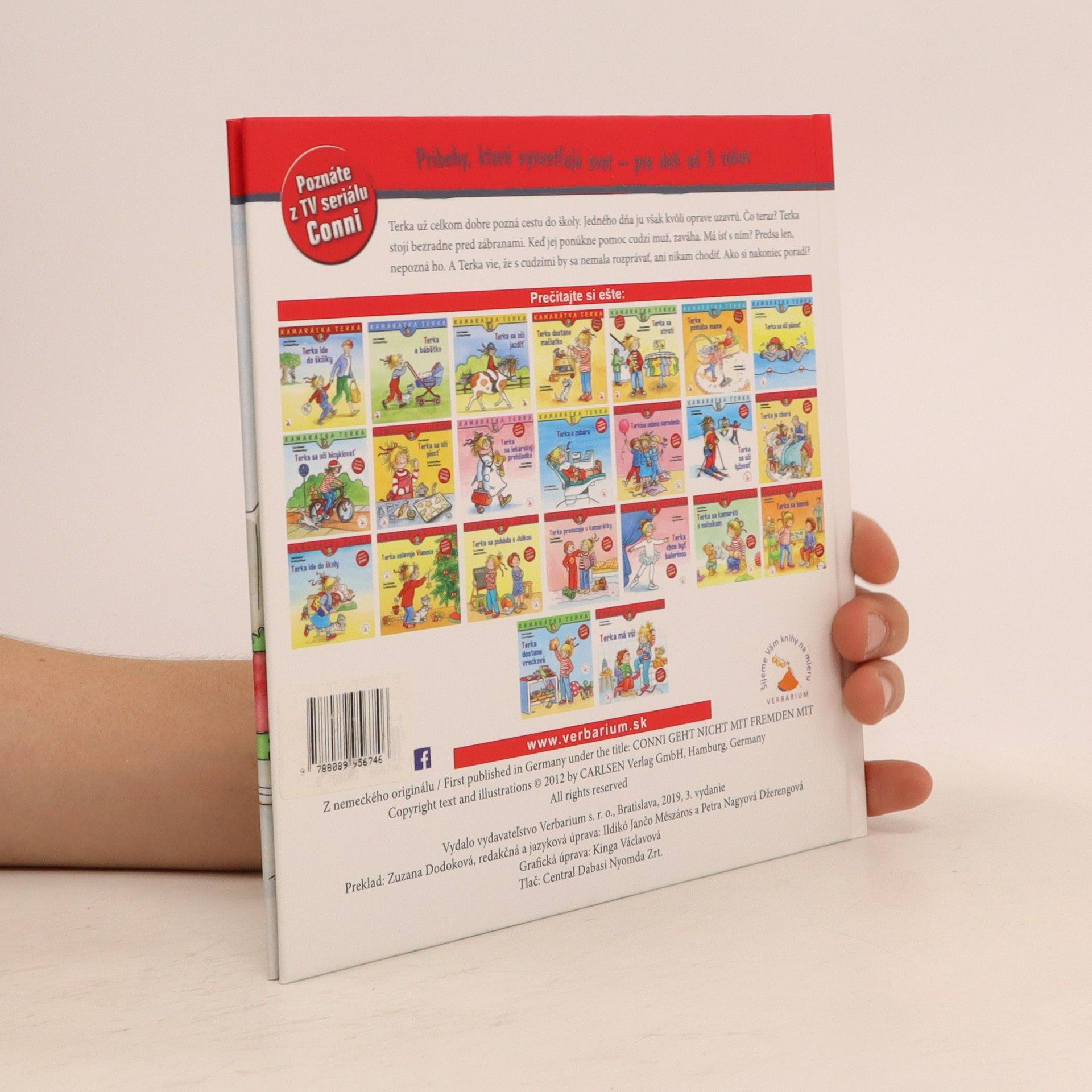 Lianne Schneider Terka sa nerozpráva s cudzími ľuďmi